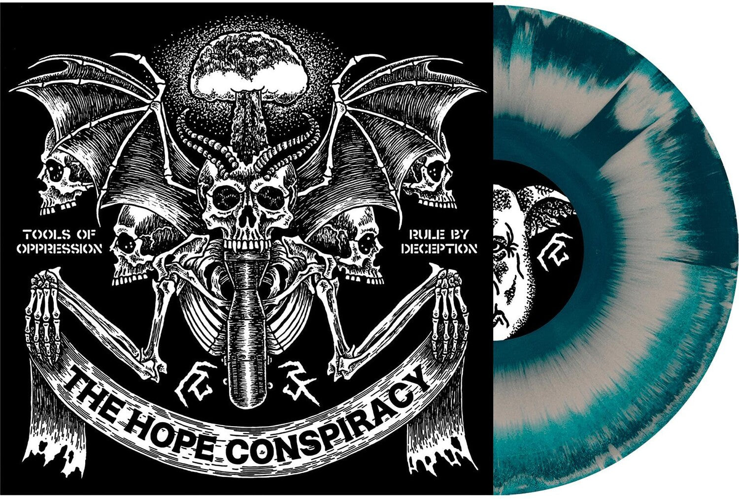 Hope Conspiracy - Tools Of Oppression / Rule By Deception (Silver Vinyl)