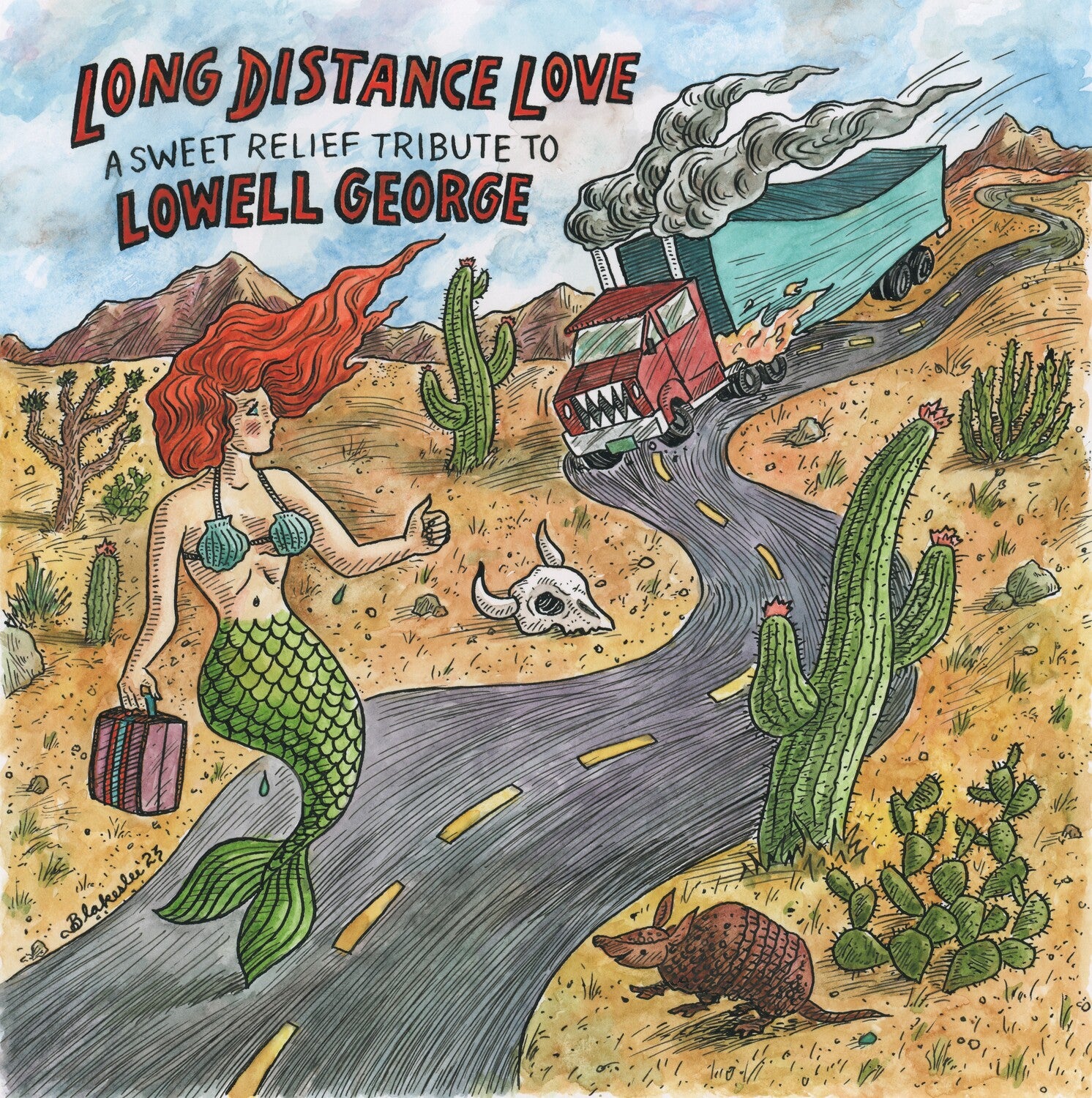 Various Artists - Long Distance Love - a Sweet Relief Tribute to Lowell George 2xLP (White Vinyl)