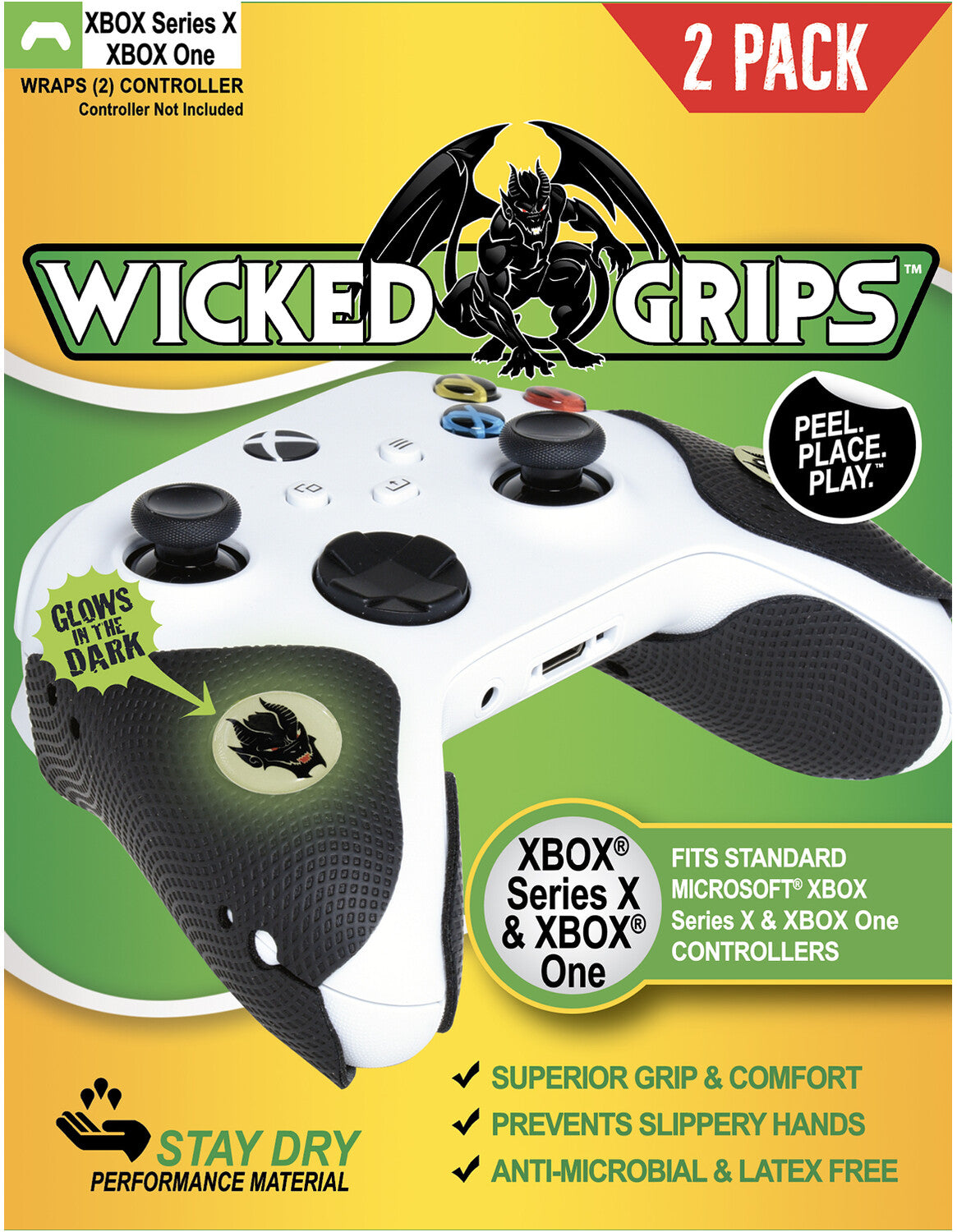 Xbox Accessory: Wicked Grips PRO Controller Grip 2 Pack