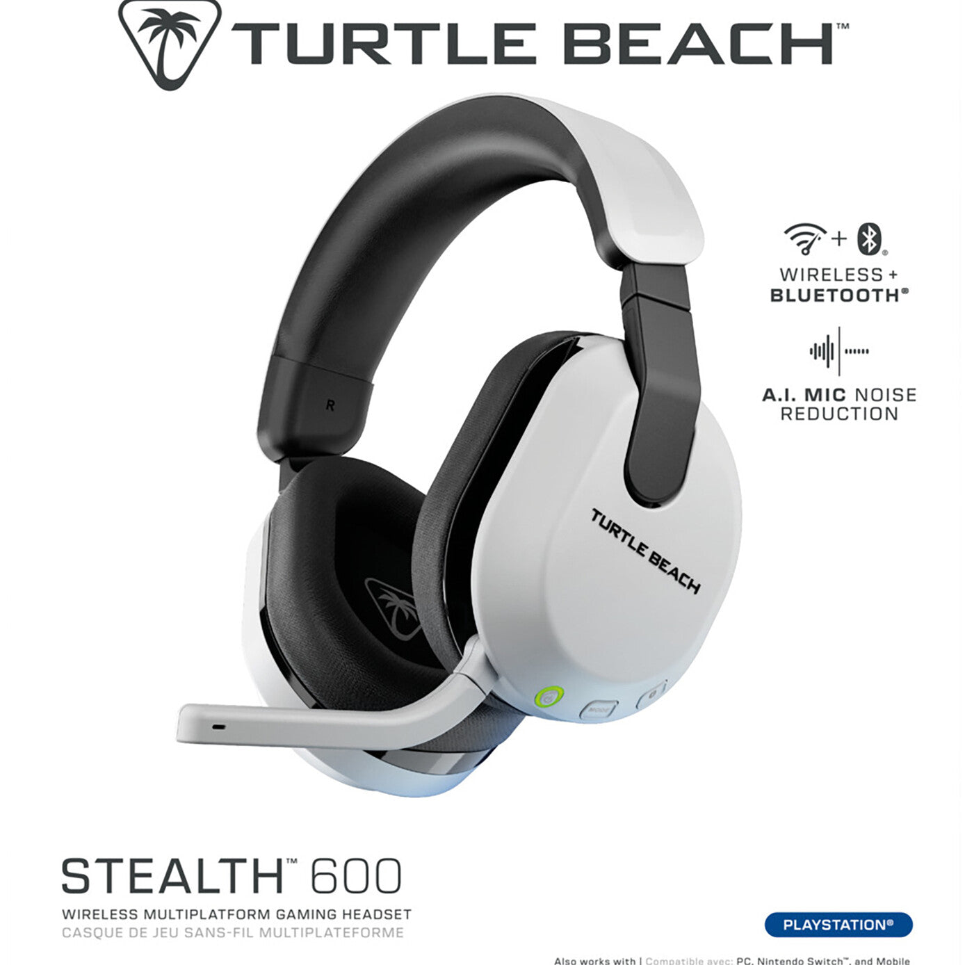 PlayStation 5 Accessory: Wireless Headset - Turtle Beach Stealth 600 Amplified Headset