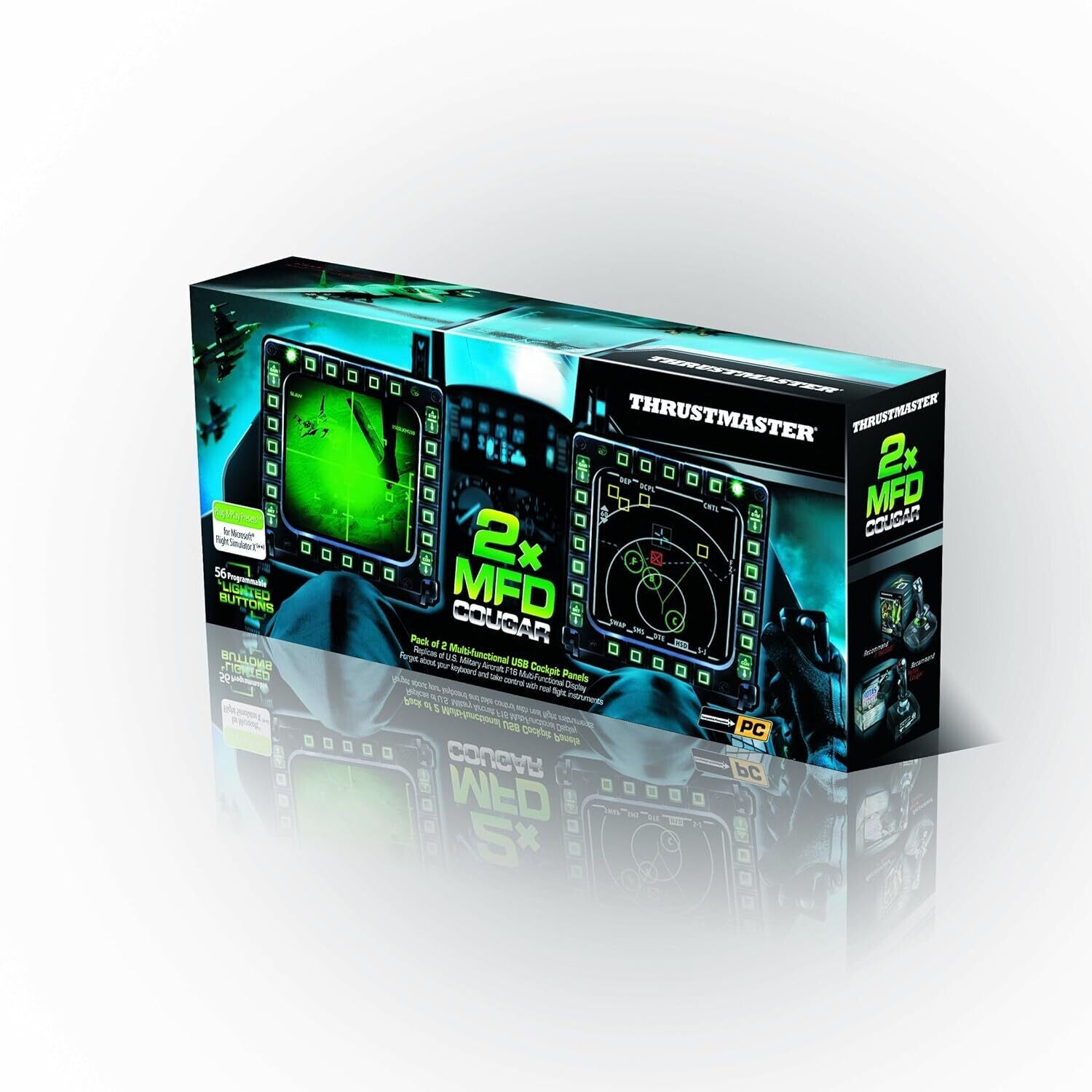 PC Accessory: Flight - Thrustmaster MFD Cougar Pack