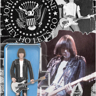 Johnny Ramone Reaction Figures - (white Shirt) - Johnny Ramone Reaction Figures - (White Shirt)