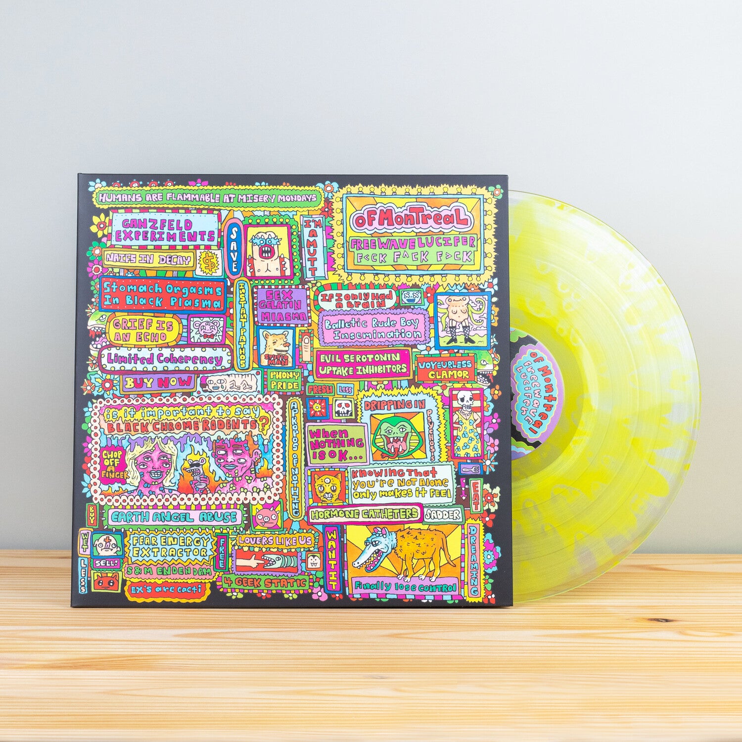 Of Montreal - Freewave Lucifer f-ck f-ck f-ck (Yellow Vinyl)