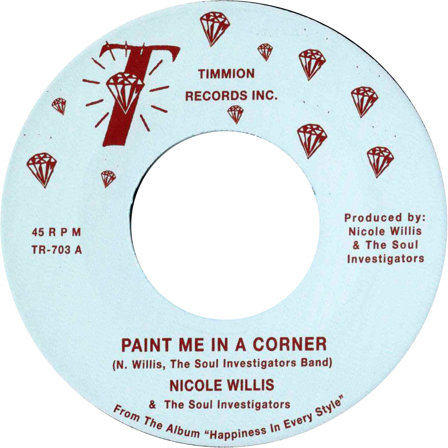 Nicole Willis & the Soul Investigators - Paint Me In a Corner/Where Are You Now?
