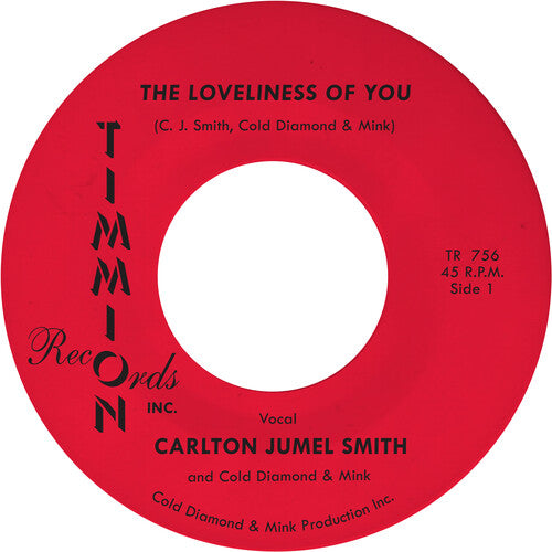 CARLTON JUMEL / COLD DIAMOND & MINK SMITH - Loveliness of You