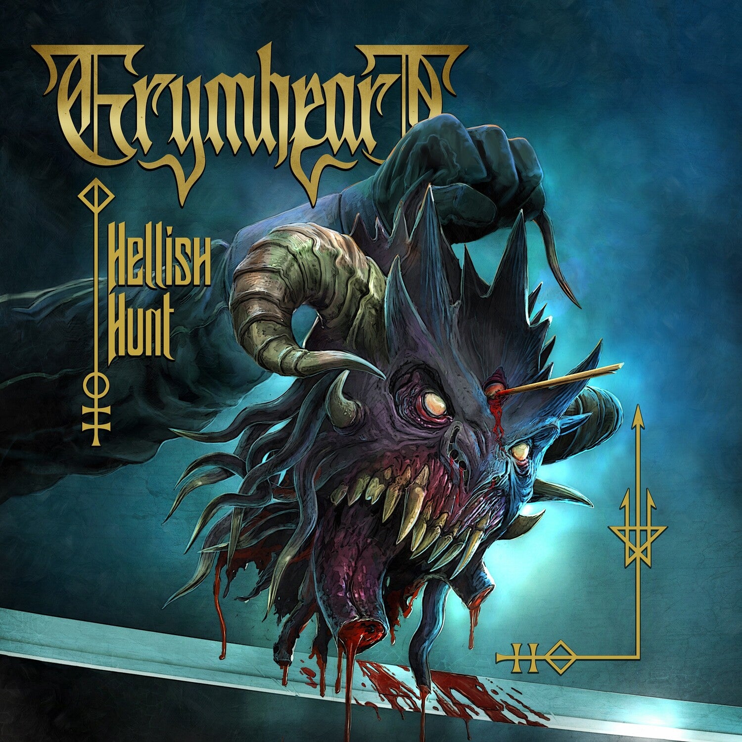 Grymheart - Hellish Hunt (Clear Vinyl)