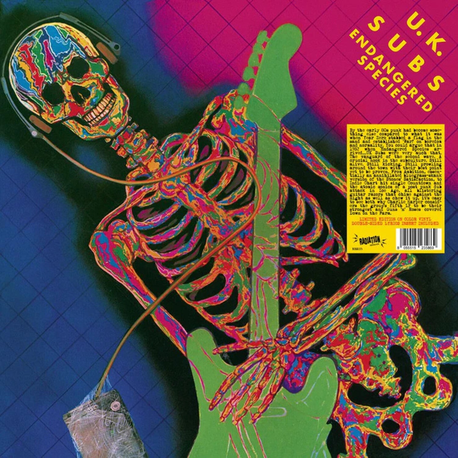 UK Subs - Endangered Species (Pink Vinyl)