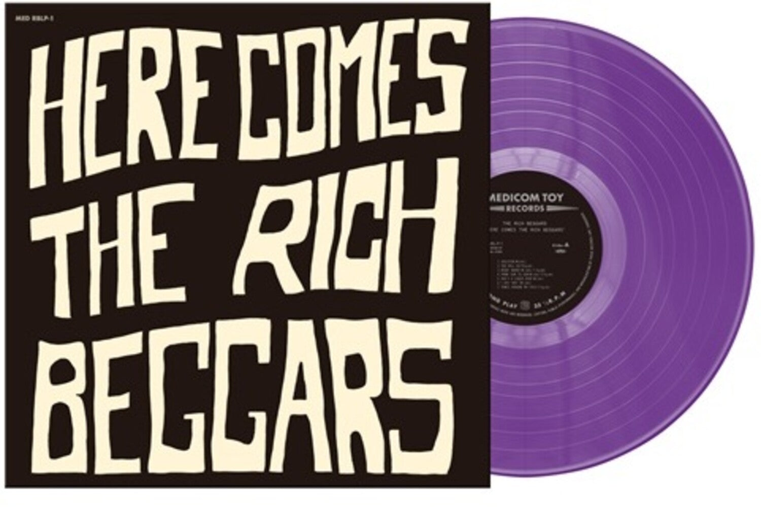 Rich Beggars - Here Comes The Rich Beggars (Purple Vinyl)