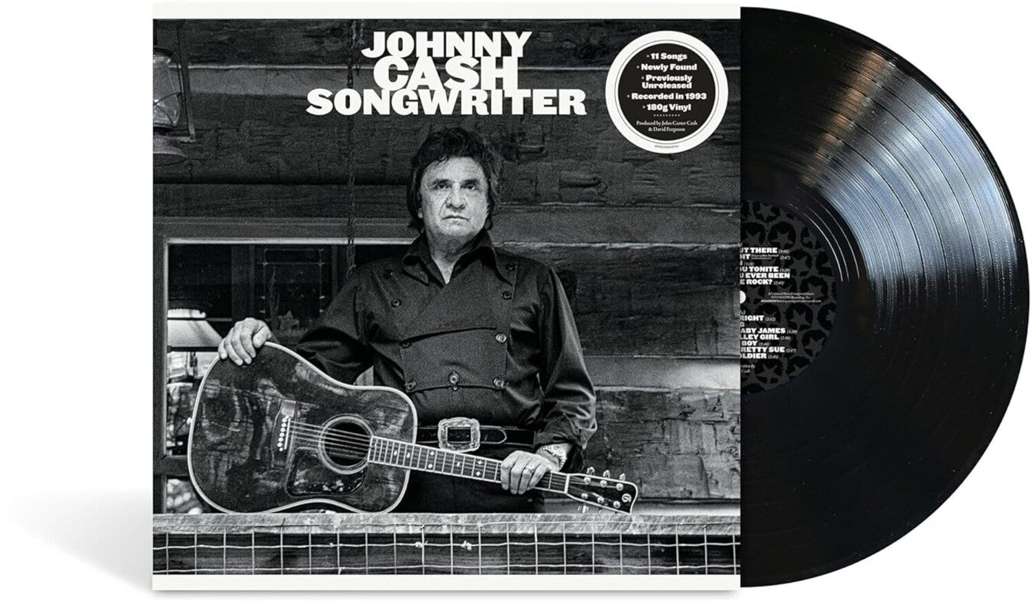 Johnny Cash - Songwriter (White Black Splatter Vinyl)