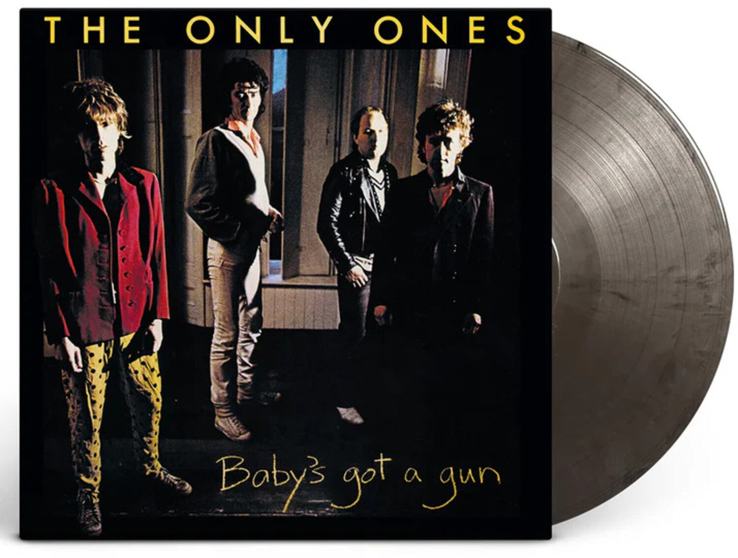 Only Ones - Baby's Got A Gun - Limited Remastered 180-Gram Silver & Black Marble Colored Vinyl (Silver Vinyl)