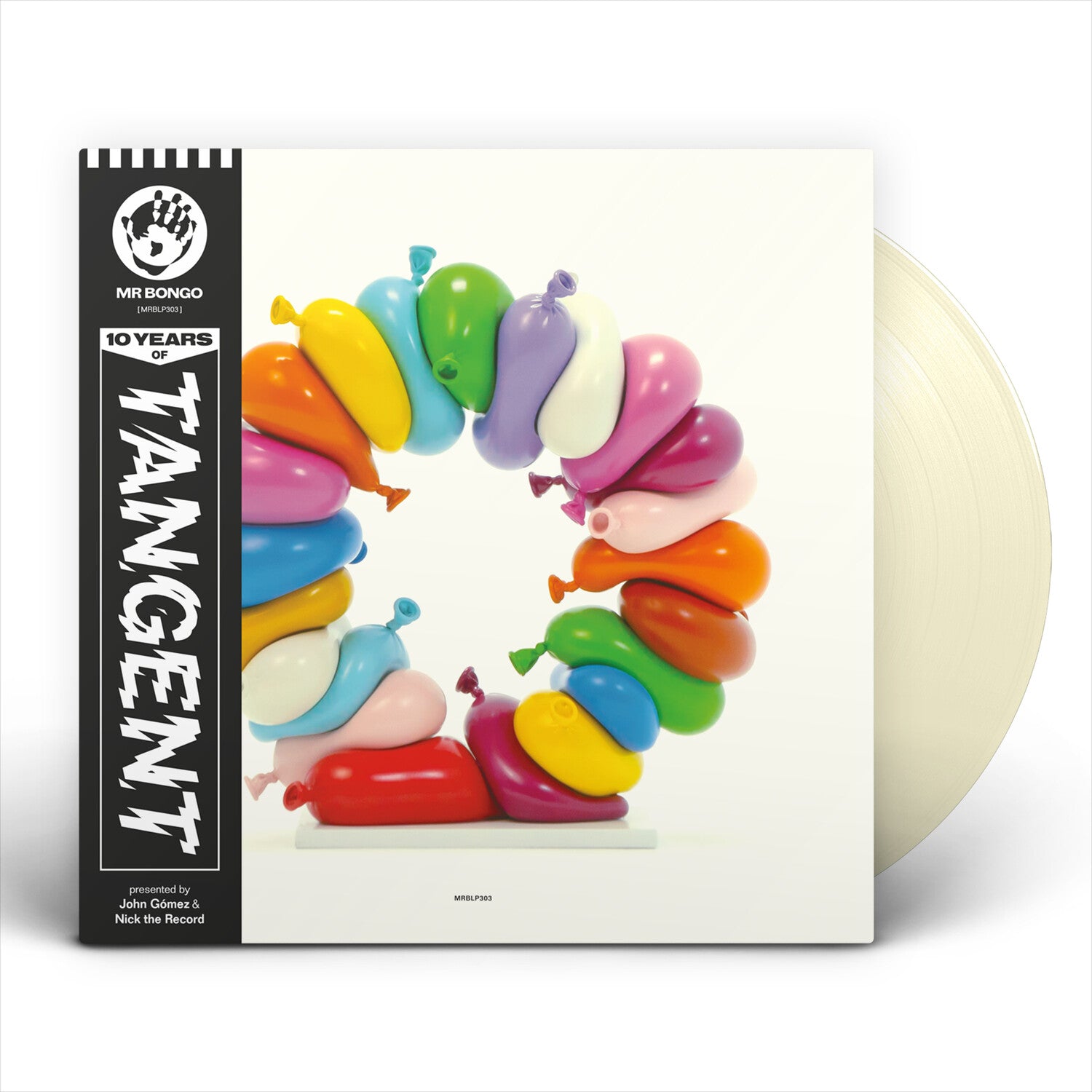 John Gomez & Nick the Record Present Tangent / Var - John Gomez & Nick The Record Present 2xLP (Cream Vinyl)