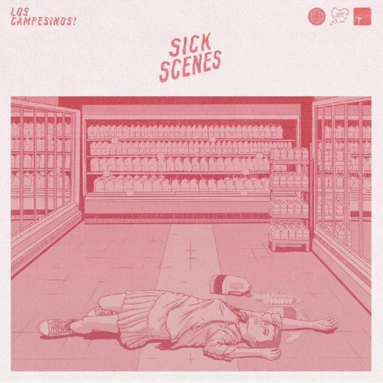 Los Campesinos - Sick Scenes (Pink Vinyl)