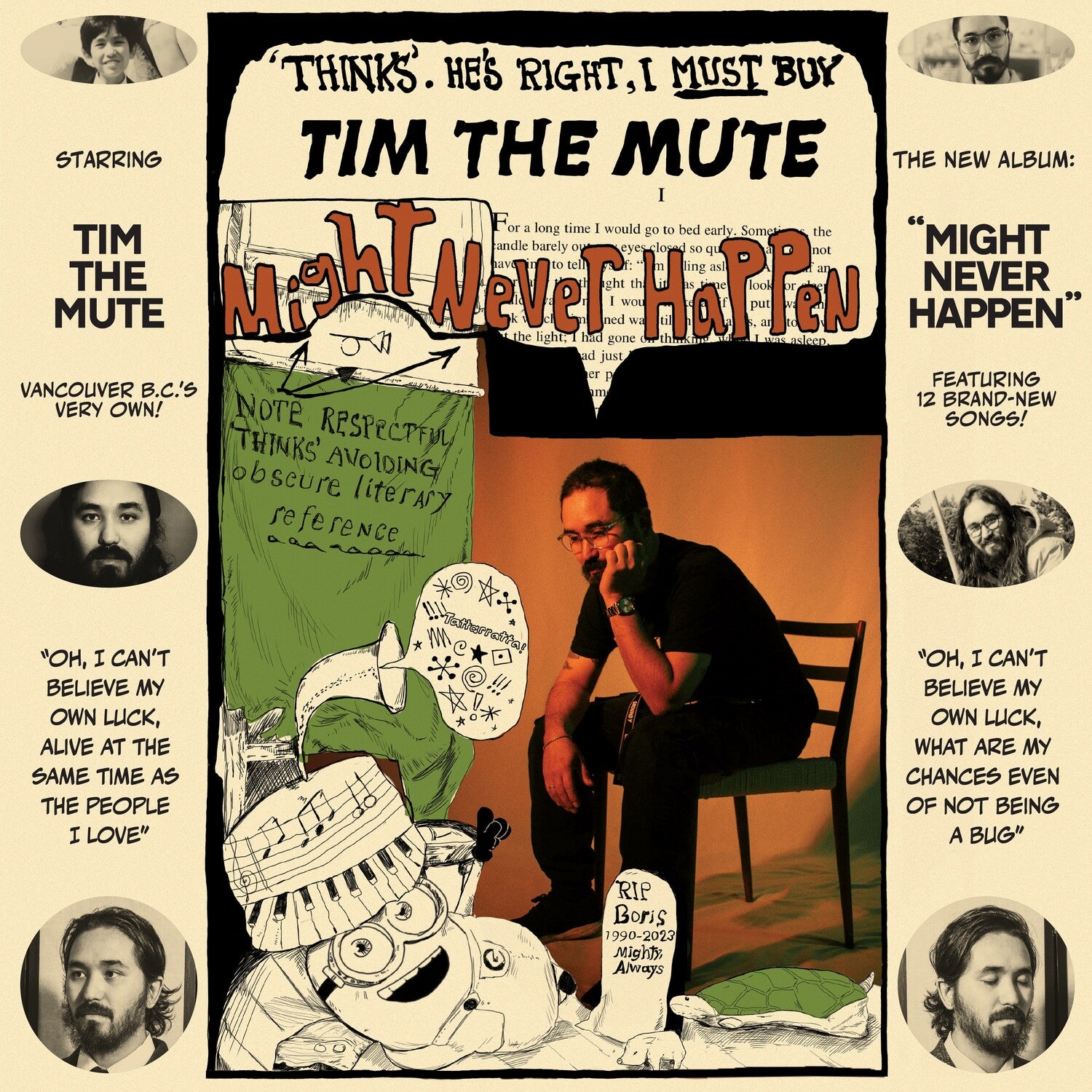 Tim the Mute - Might Never Happen (Limited Edition)