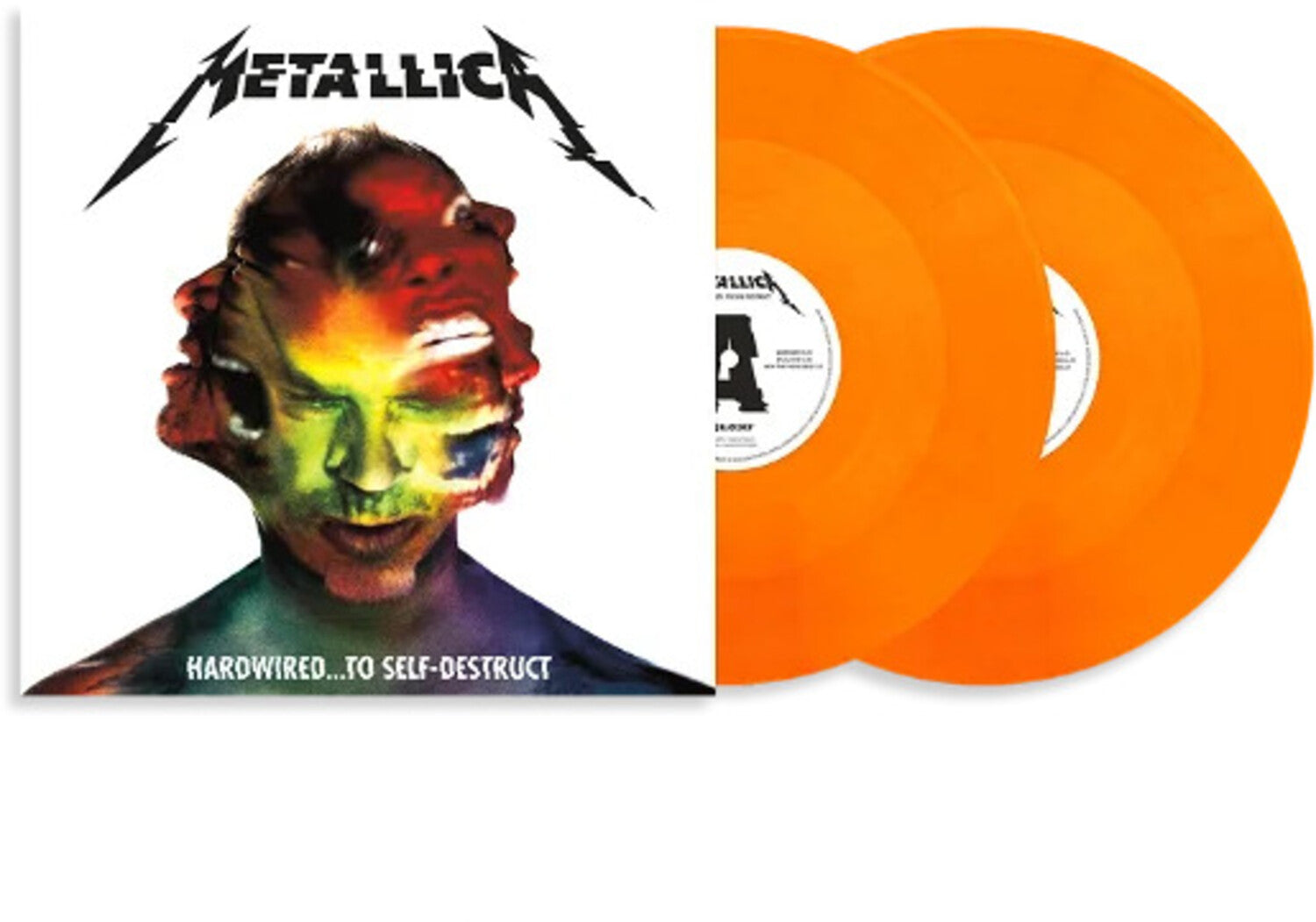 Metallica - Hardwired To Self-Destruct - Limited 'Flame Orange' Colored Vinyl 2xLP (Orange Vinyl)