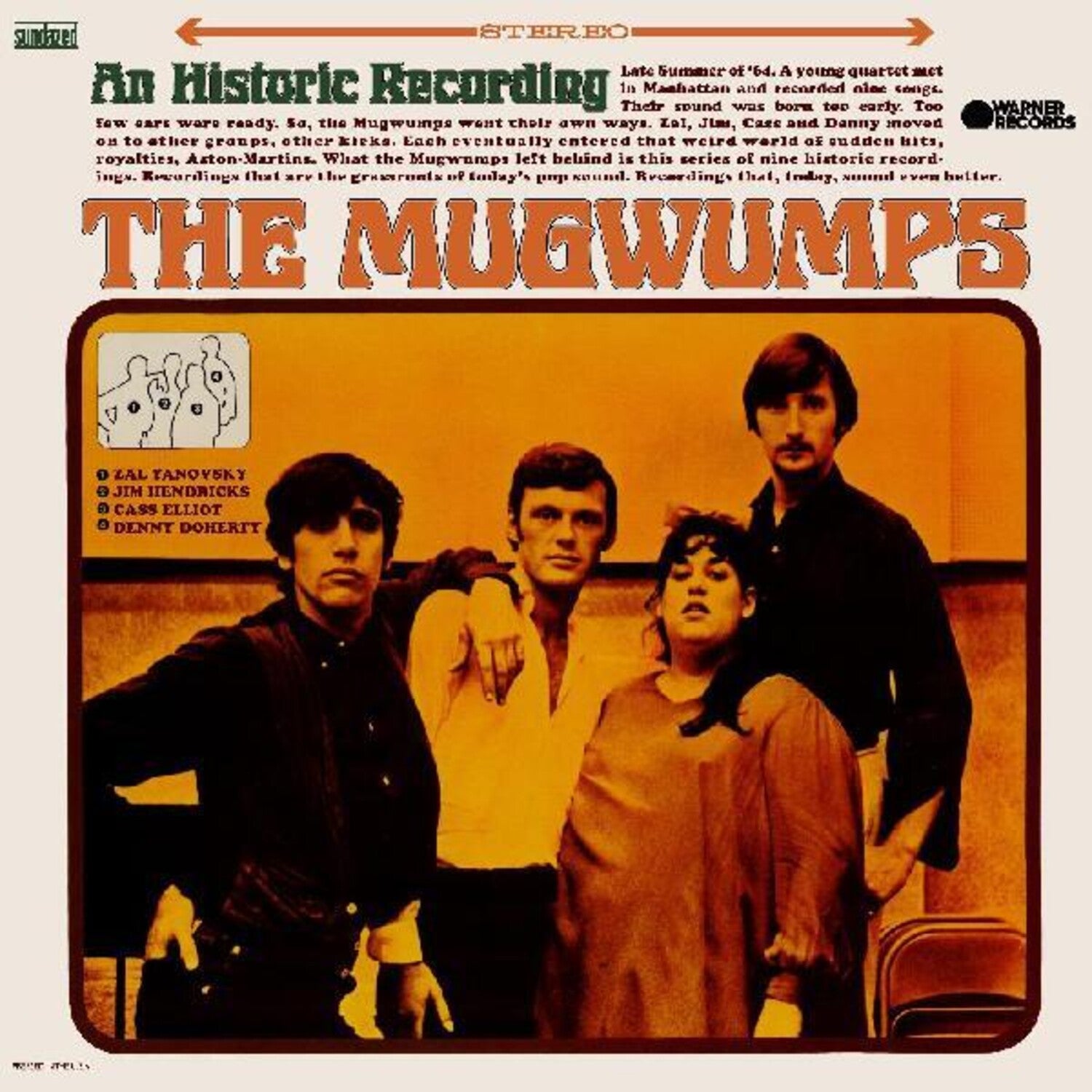 Mugwumps - The Mugwumps (Orange Vinyl)