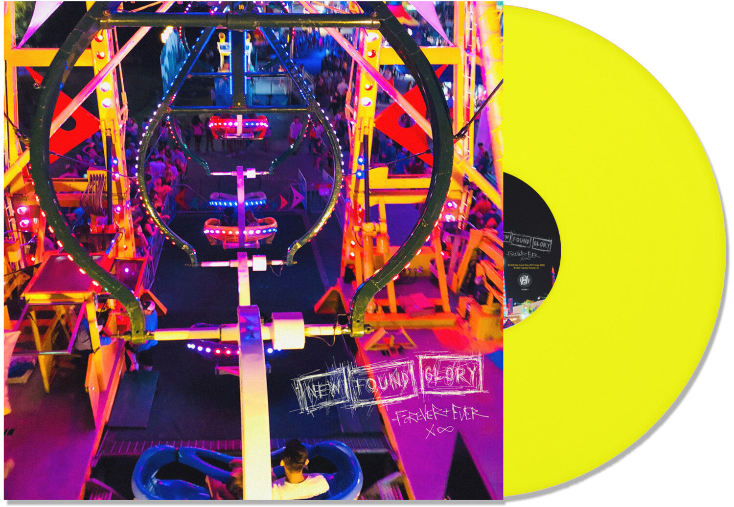New Found Glory - Forever and Ever X Infinity - Neon Yellow (Yellow Vinyl)