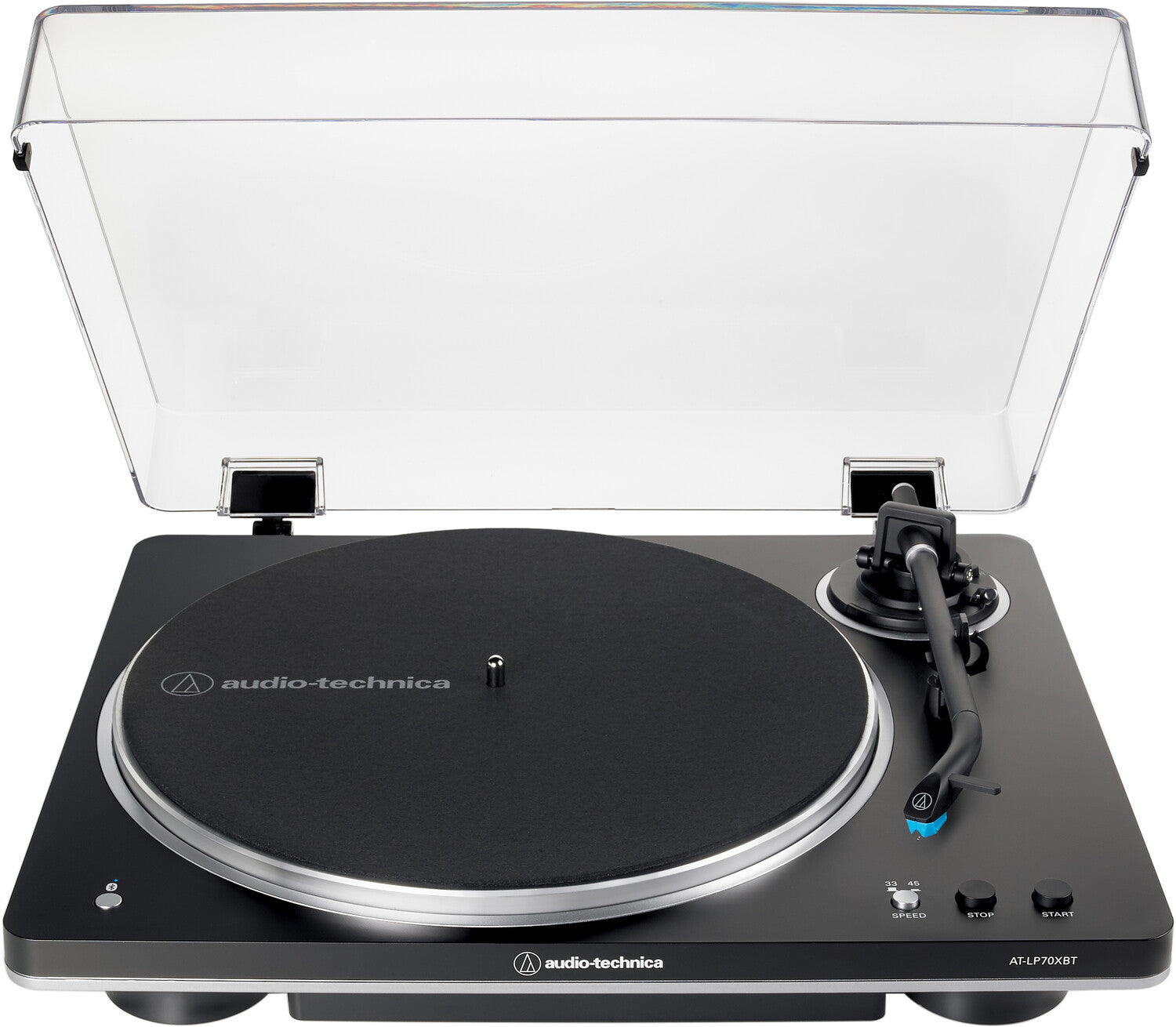 Audio Technica AT-LP70XBT-BS Turntable Fully Automatic Bluetooth Wireless