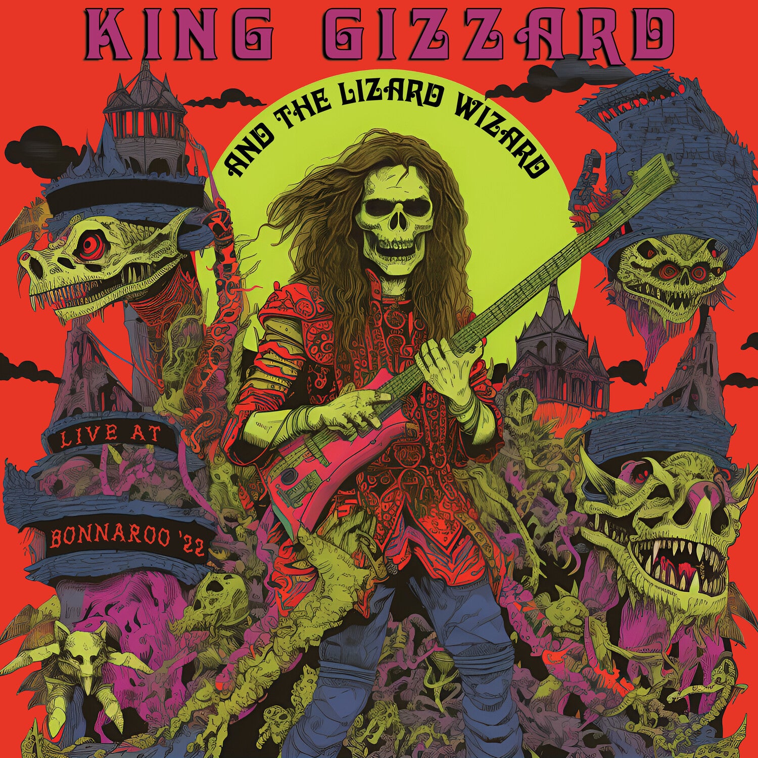 King Gizzard & the Lizard Wizard - Live at Bonnaroo '22 (CD)