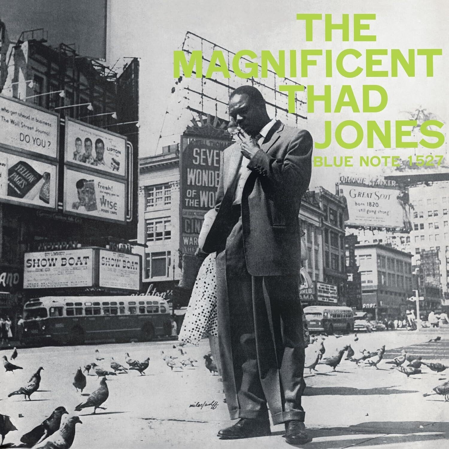 Thad Jones - The Magnificent Thad Jones — vinyl LP album cover