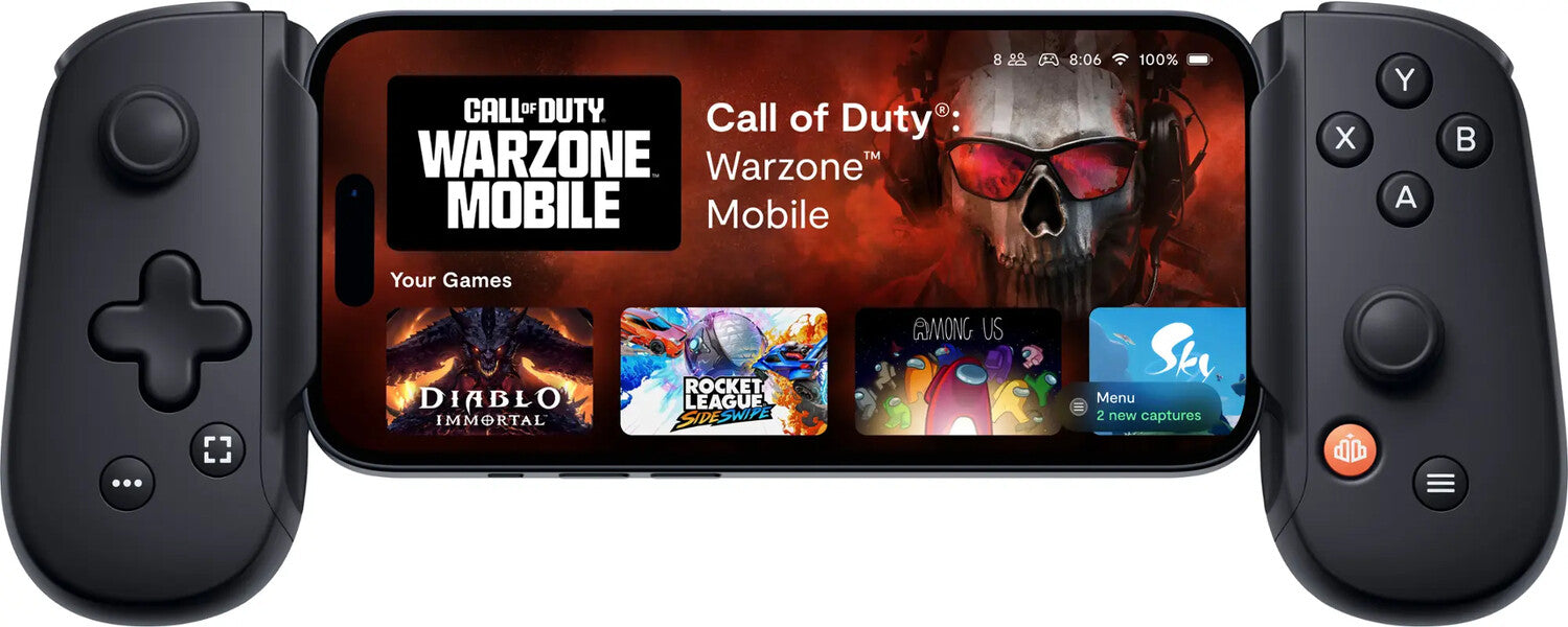 Mobile Gaming Accessory: Backbone One USB-C - : Compatible with iPhone 15 Series and Android by Backbone