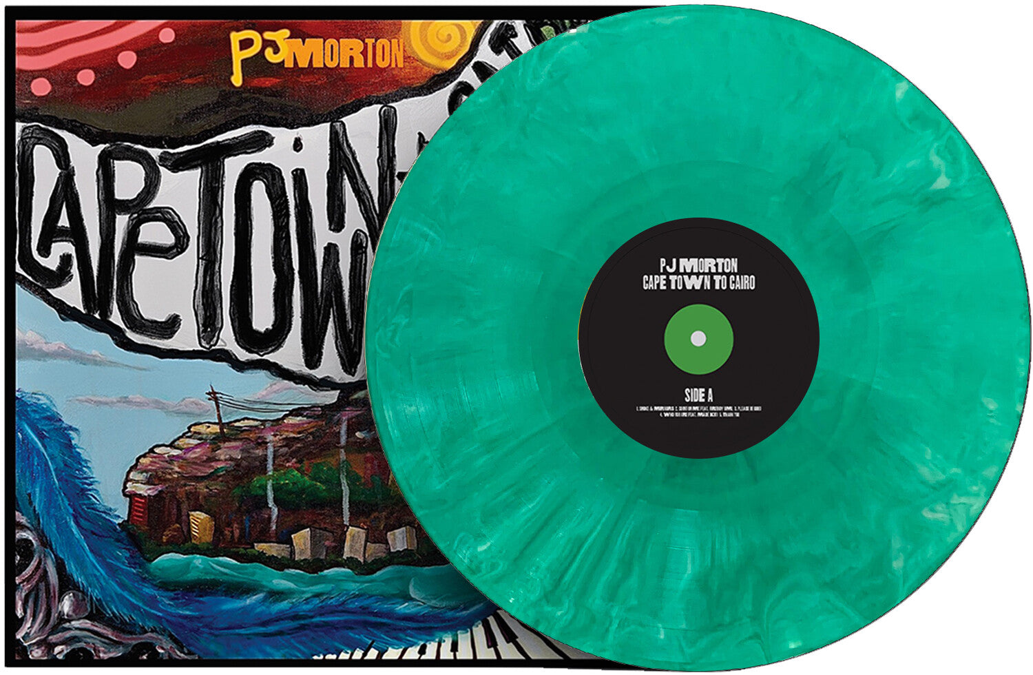 Pj Morton - Cape Town to Cairo - Green Marble (Green Vinyl)