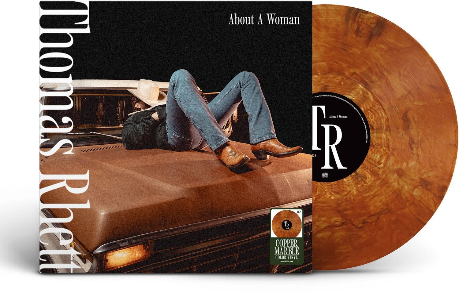 Thomas Rhett - About A Woman [Translucent Copper Nugget LP] (Clear Vinyl)
