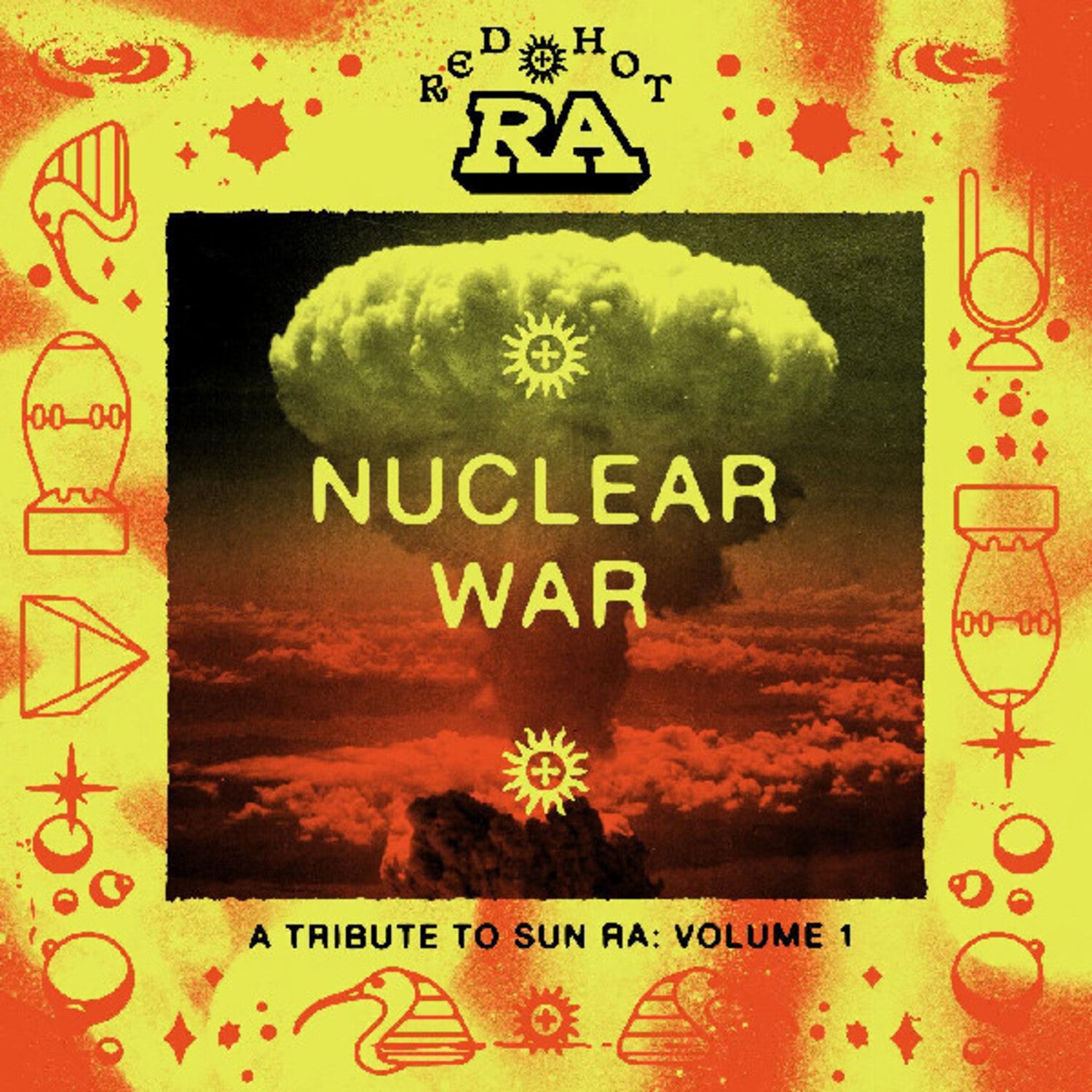 Various Artists - Red Hot & Ra - Nuclear War 2xLP (Orange Vinyl)