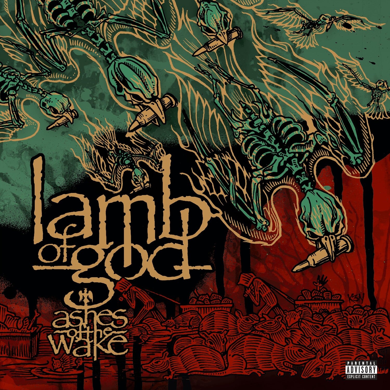 Lamb of God - Ashes of the Wake 2xLP (Anniversary Edition)