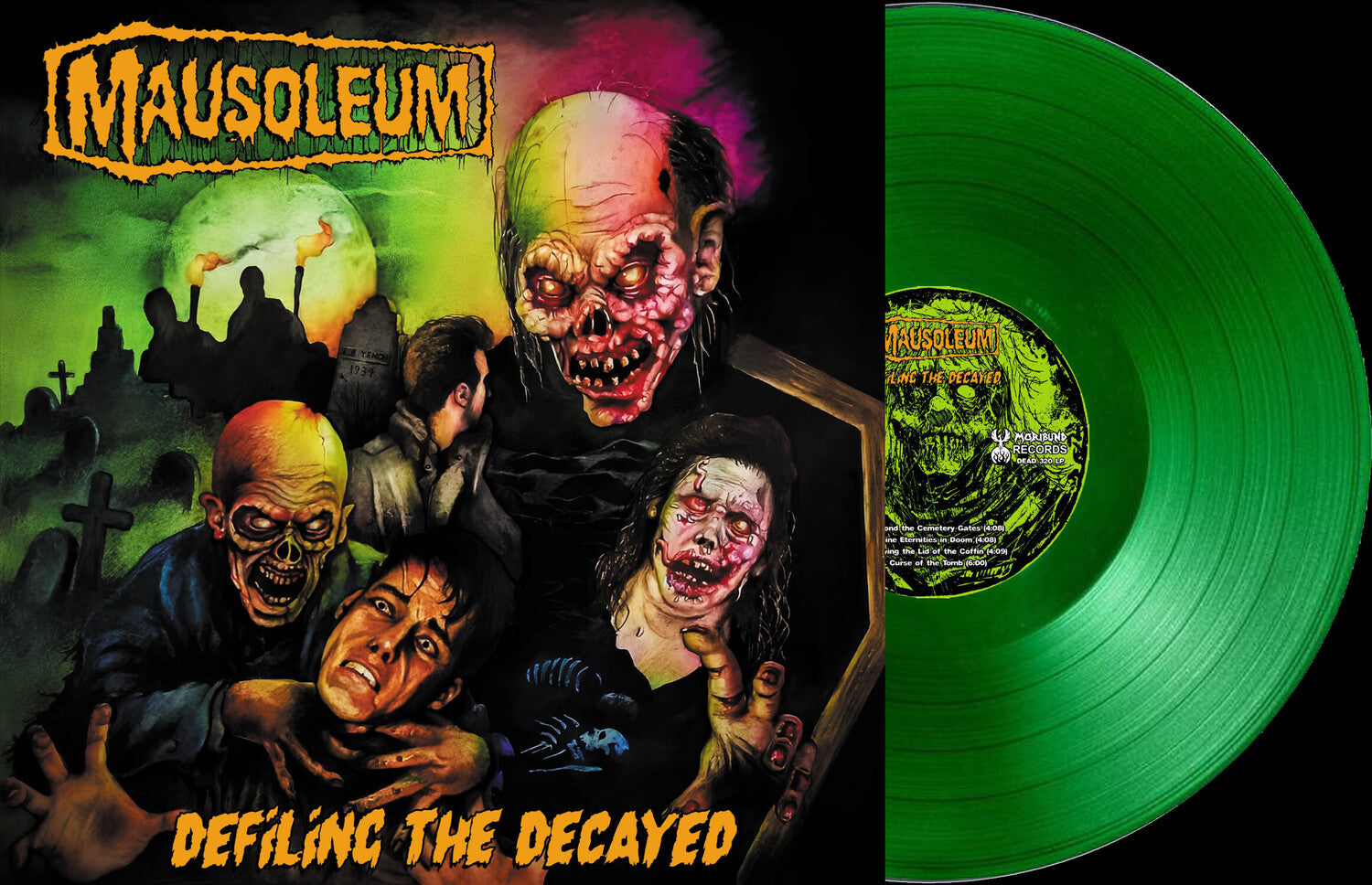 Mausoleum - Defiling the Decayed (Clear Vinyl)