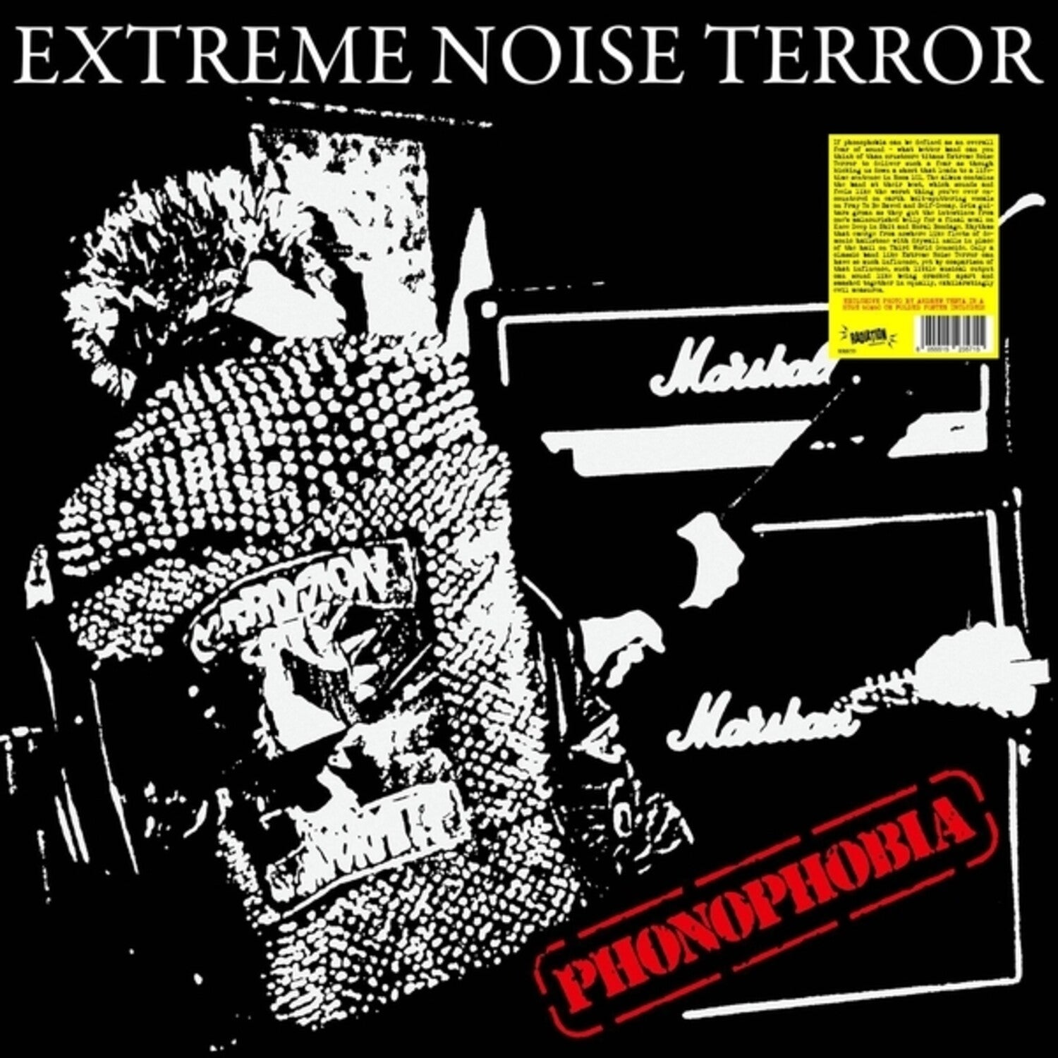 Extreme Noise Terror - Phonophobia (White Vinyl)