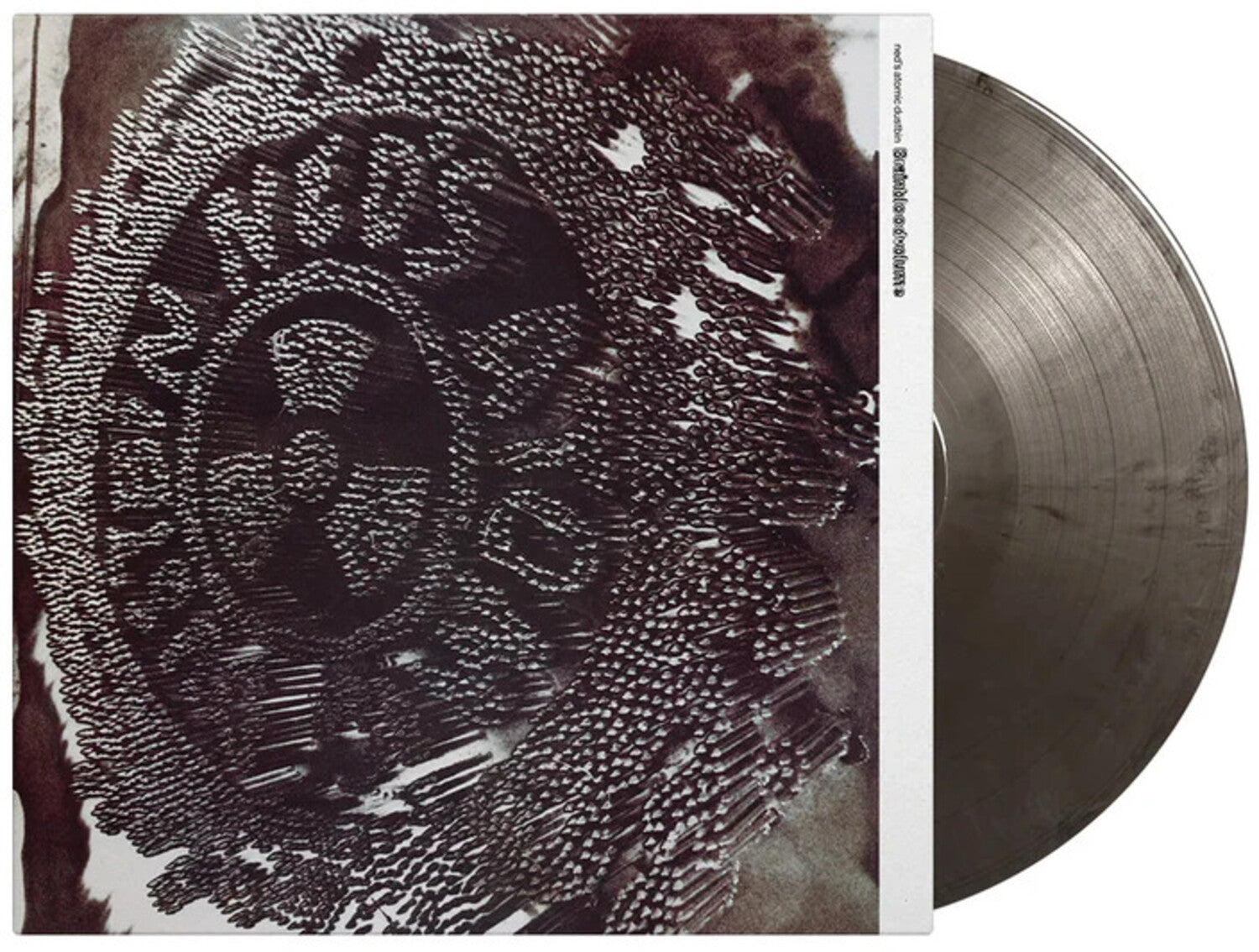 Ned's Atomic Dustbin - Brainbloodvolume - Limited 180-Gram Silver & Black Marble Colored Vinyl (Silver Vinyl)