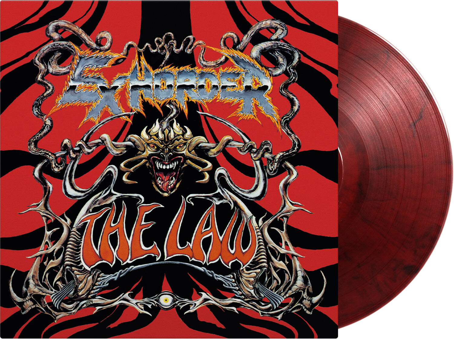 Exhorder - Law - Limited 180-Gram Red & Black Marble Colored Vinyl (Red Vinyl)