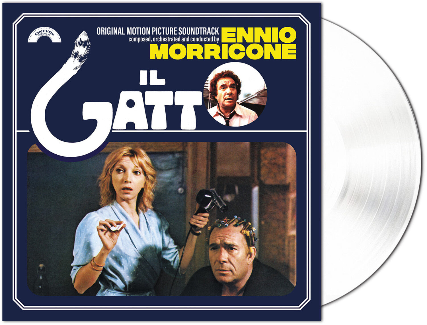 Ennio Morricone - Il Gatto (Original Soundtrack) - Limited 140 (White Vinyl)