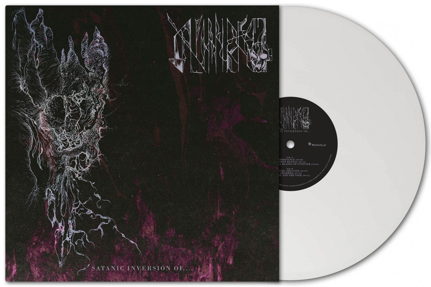 Avmakt - Satanic Inversion Of - 140gm White Vinyl (White Vinyl)