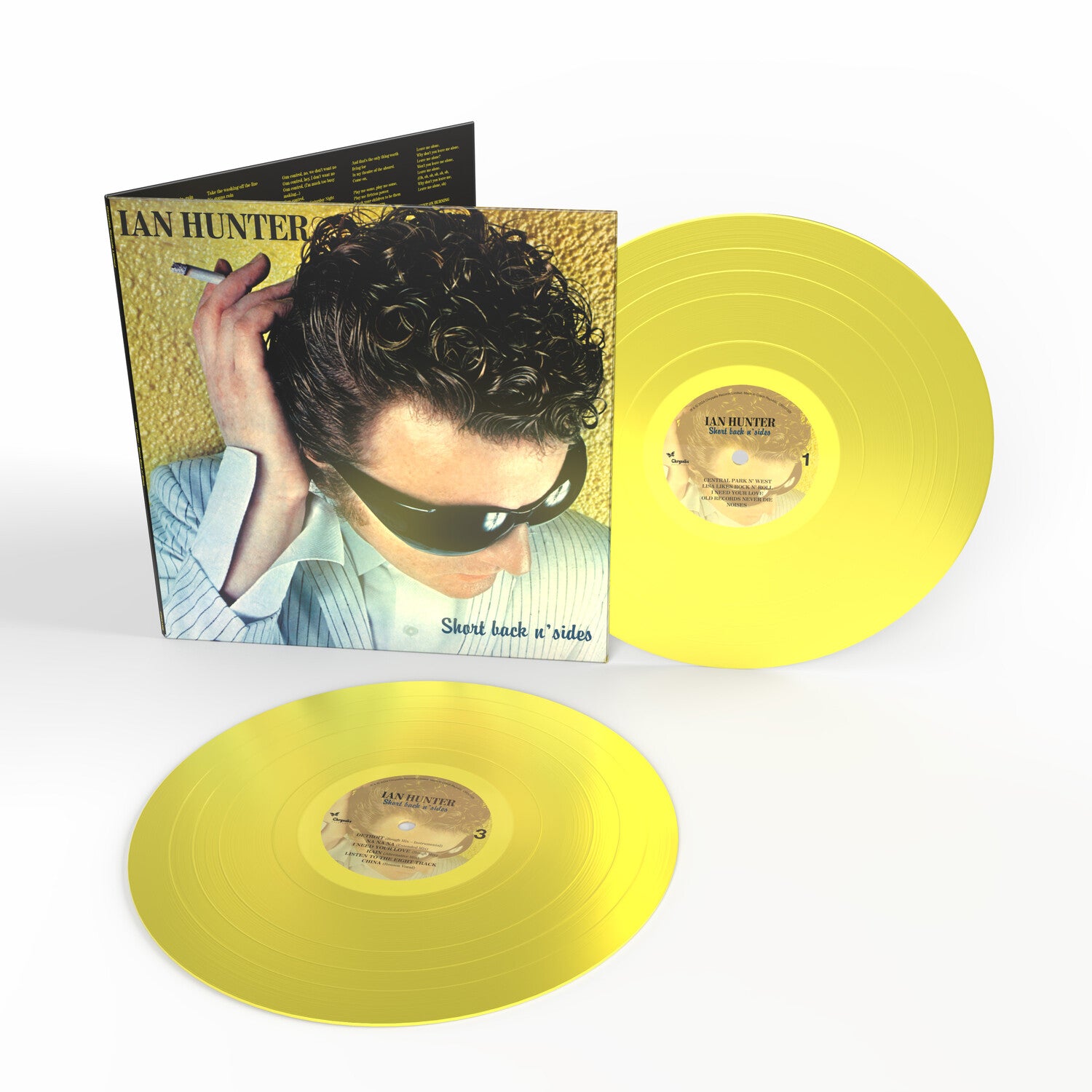 Ian Hunter - Short Back N' Sides 2xLP (Yellow Vinyl)