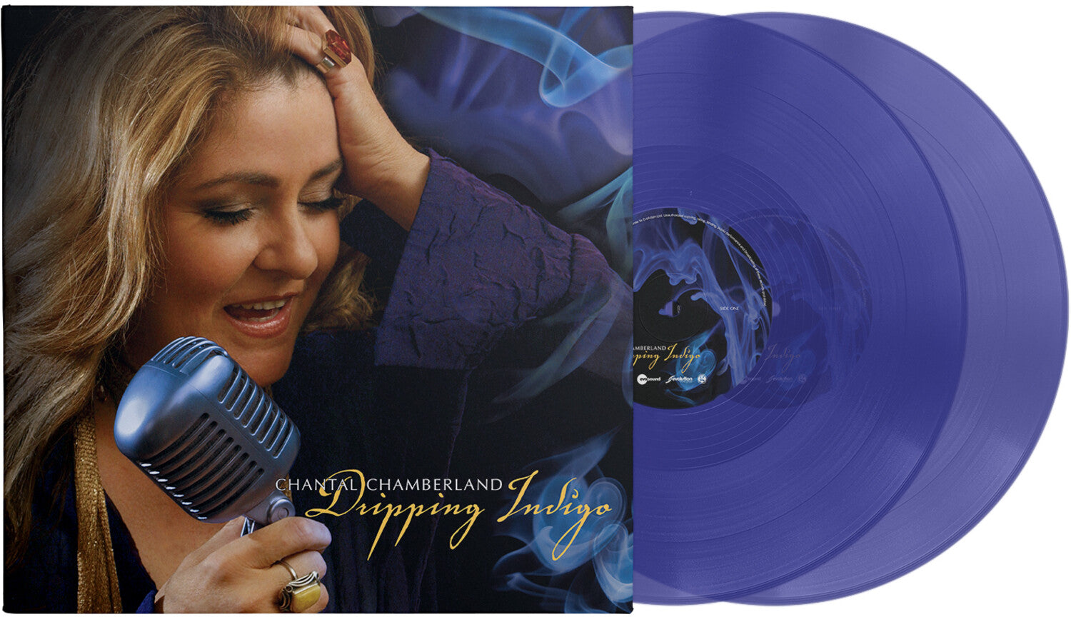 Chantal Chamberland - Dripping Indigo - Transparent Purple 2xLP