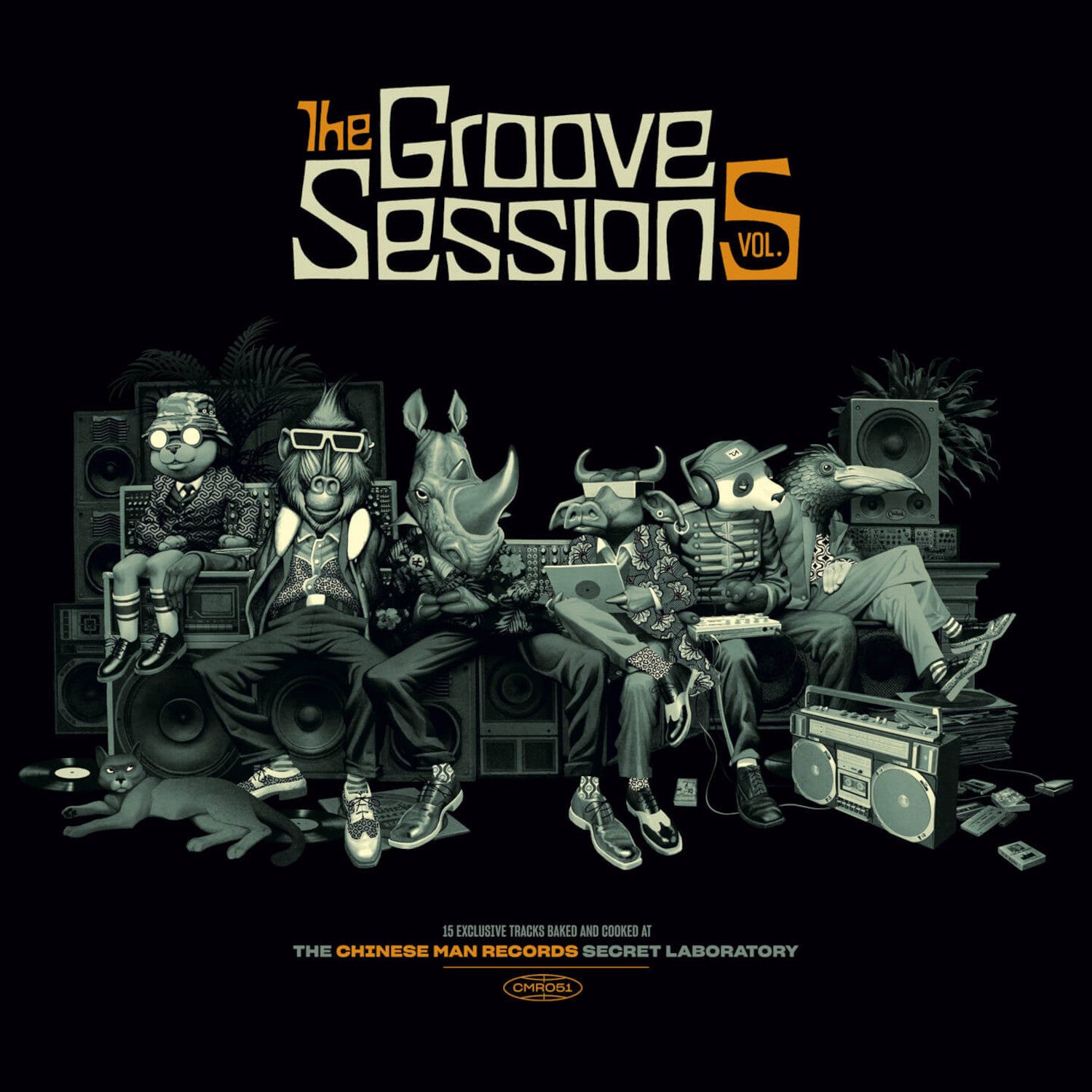Chinese Man - The Groove Sessions Vol. 5 2xLP