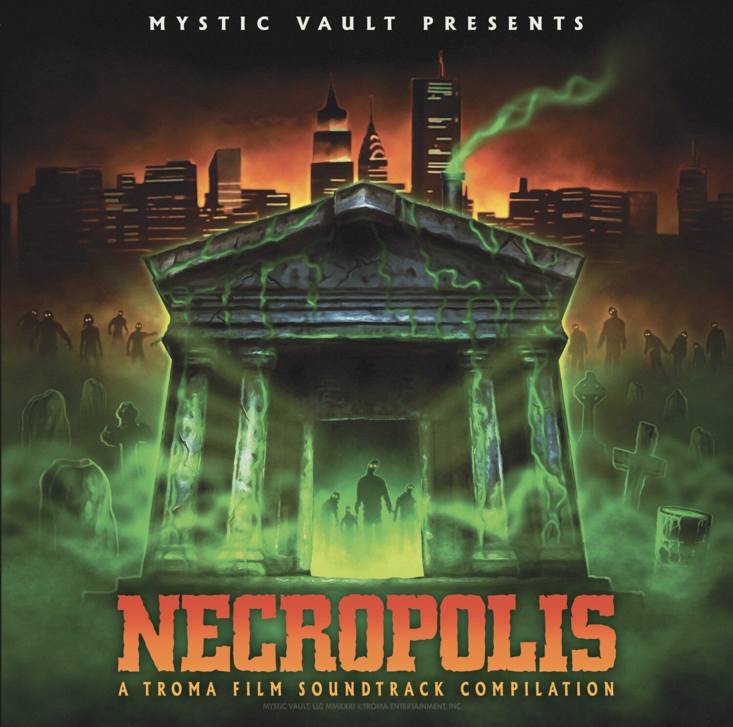 Necropolis: Troma Entertainment (Original Soundtrack) (Clear Vinyl)