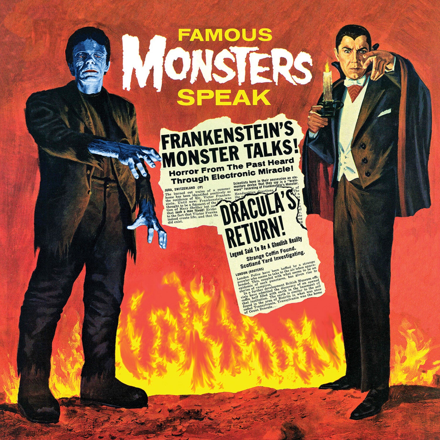 Gabriel Dell - Famous Monsters Speak (Red Vinyl)