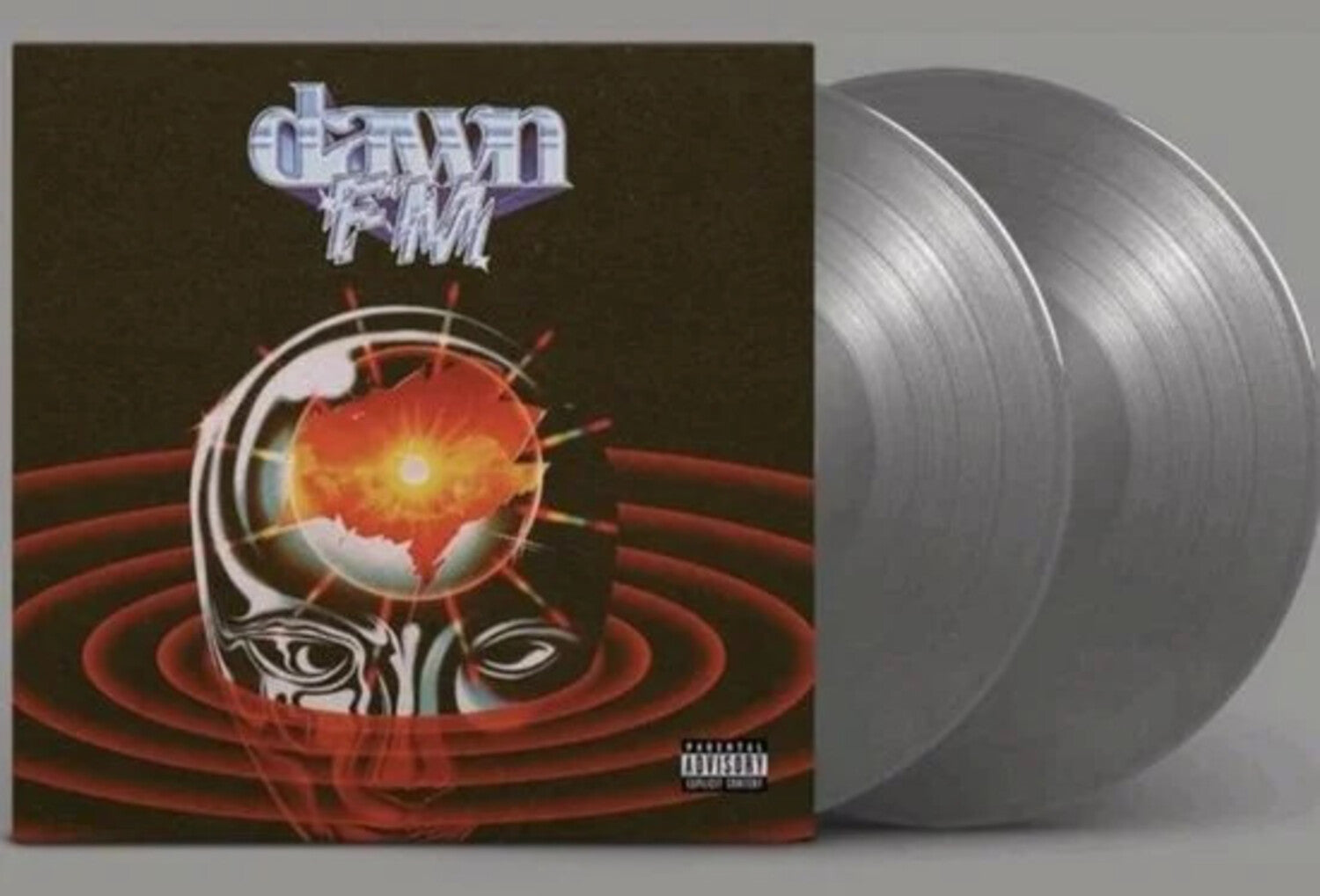 Weeknd - Dawn FM - Translucent Silver Colored Vinyl with Alternate Cover Artwork 2xLP (Silver Vinyl)
