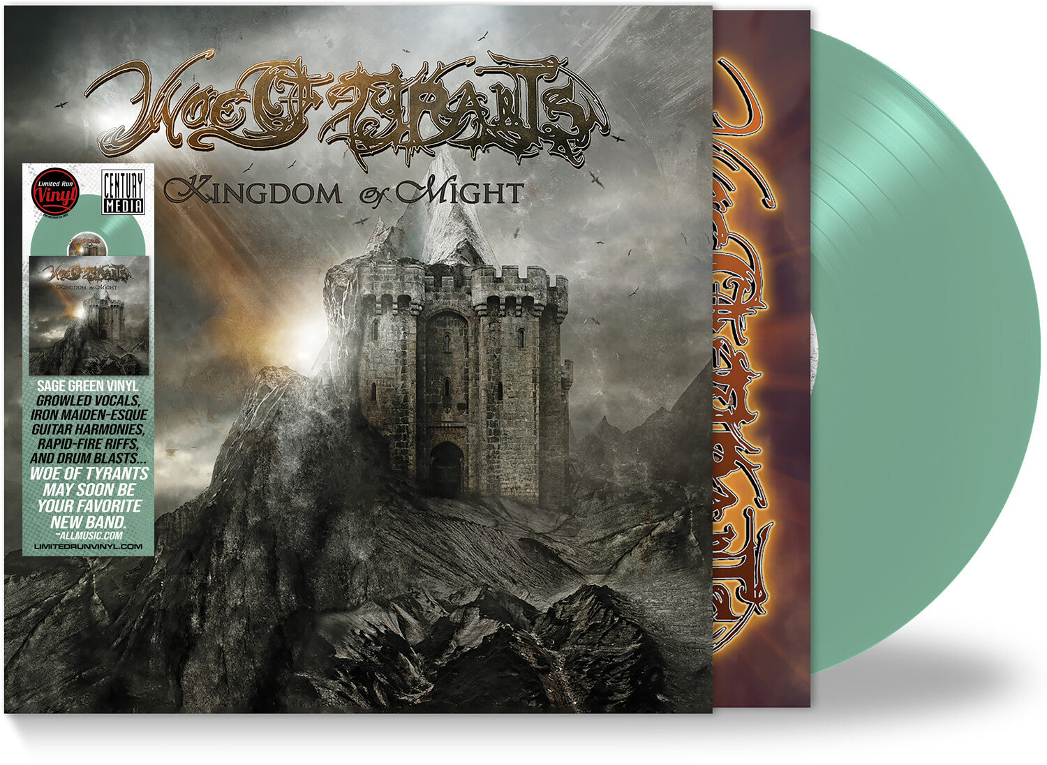 Woe of Tyrants - Kingdom of Might (Lime Vinyl)