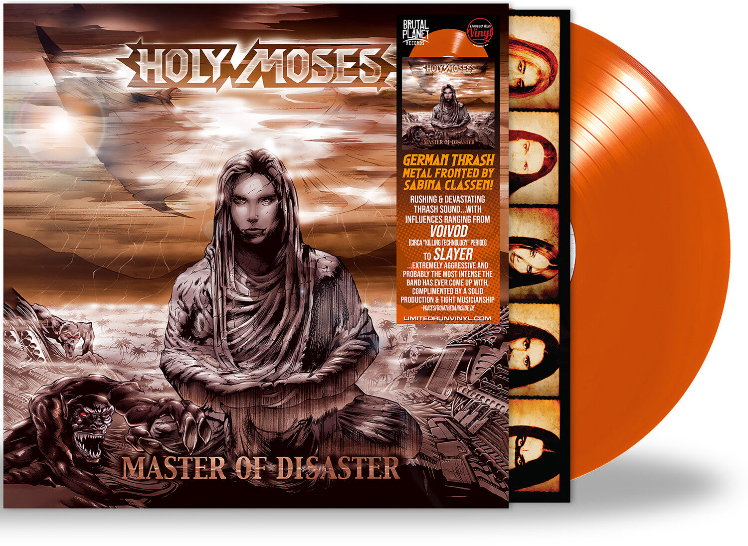 Holy Moses - Master of Disaster (Orange Vinyl)