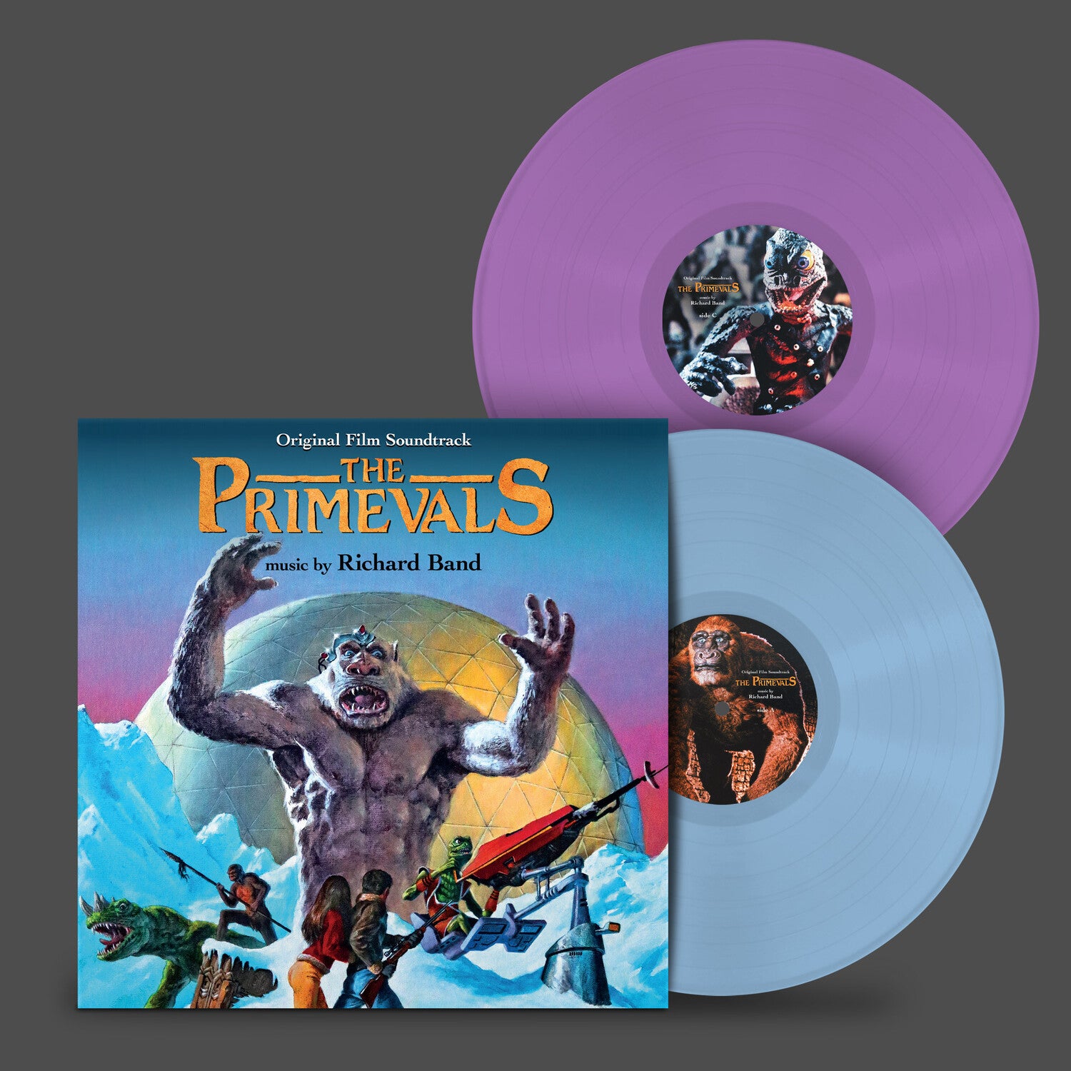 Primevals - O.S.T. - The Primevals (Original Soundtrack) - Ice Blue & Lilac Vinyl 2xLP (Blue Vinyl)