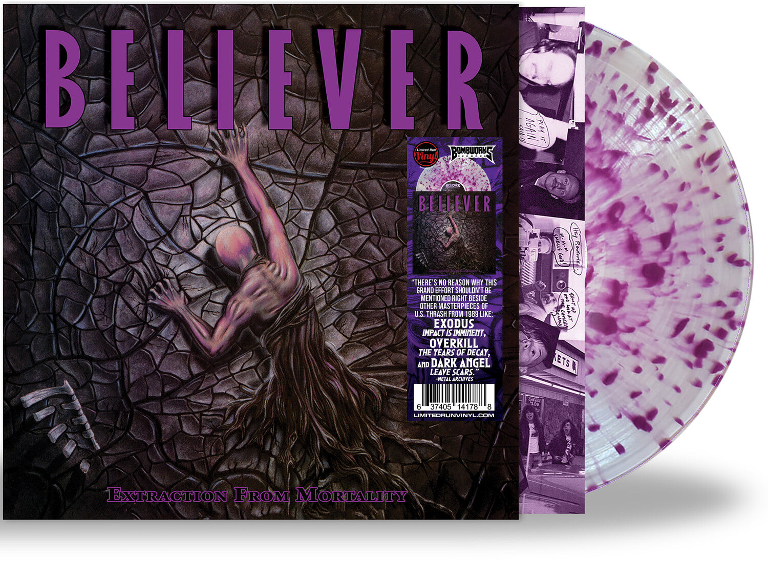 Believer - Extraction From Mortality (Purple Vinyl)