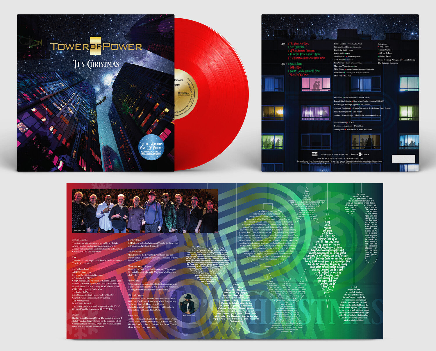 Tower of Power - It's Christmas (Red Vinyl)