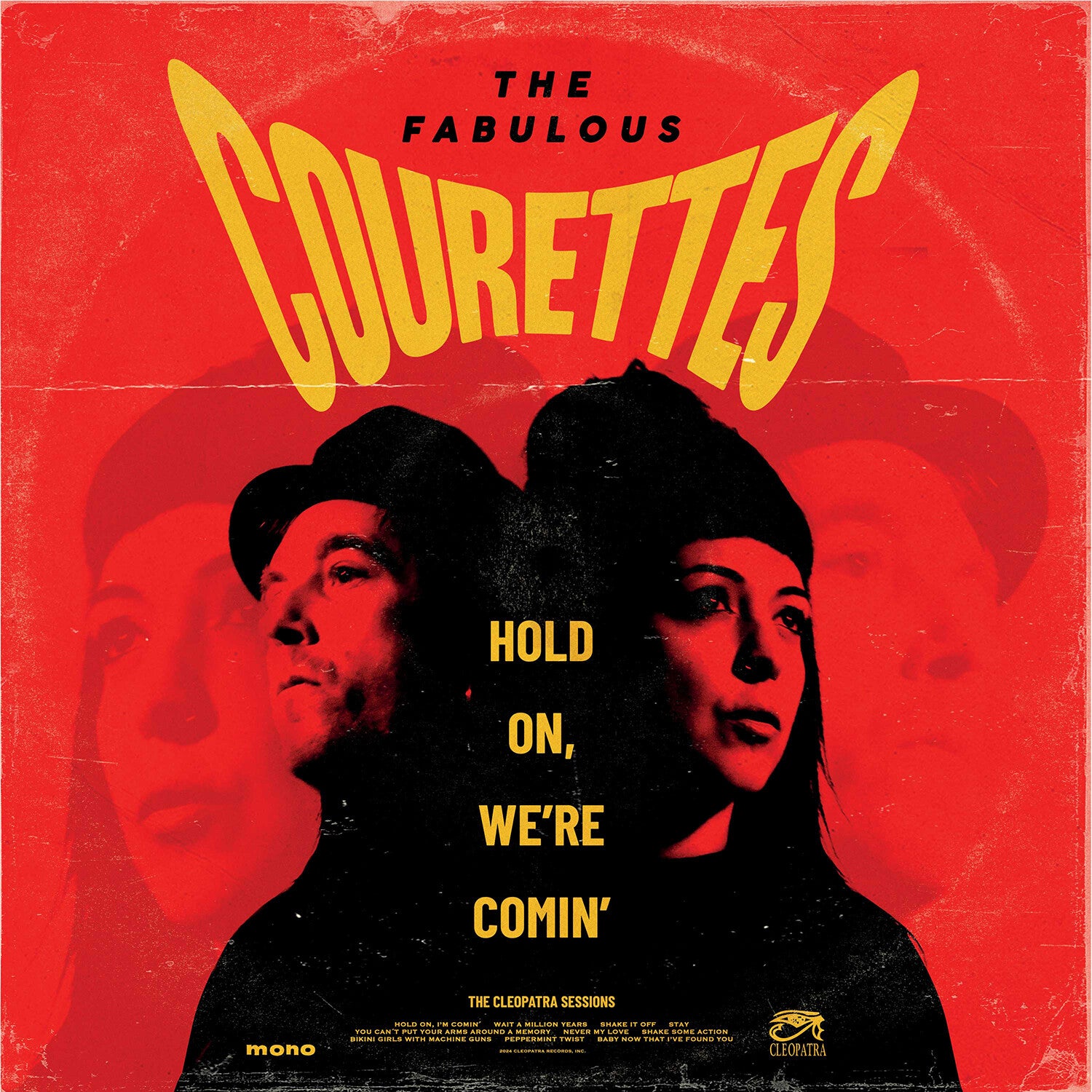 Courettes - Hold on, We're Comin' (Yellow Vinyl)