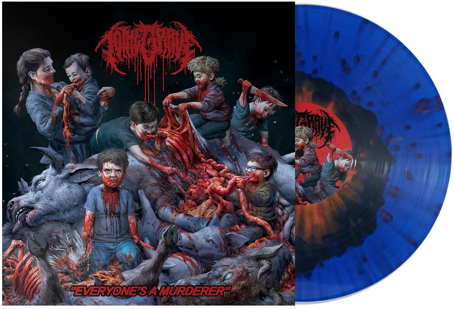 To the Grave - Everyone's A Murderer (Blue Vinyl)