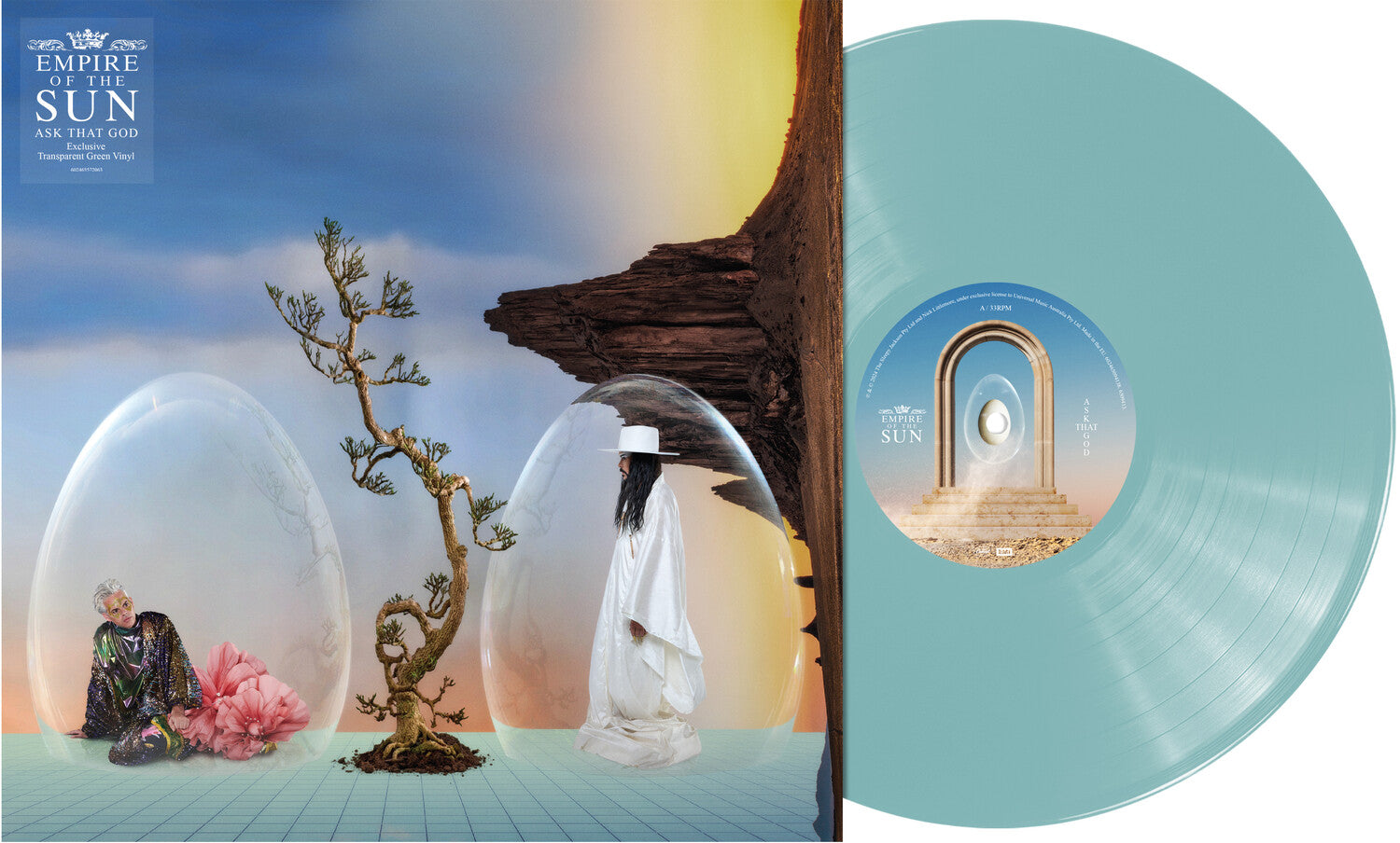 Empire of the Sun - Ask That God - Limited Coke Bottle Green Colored Vinyl (Green Vinyl)