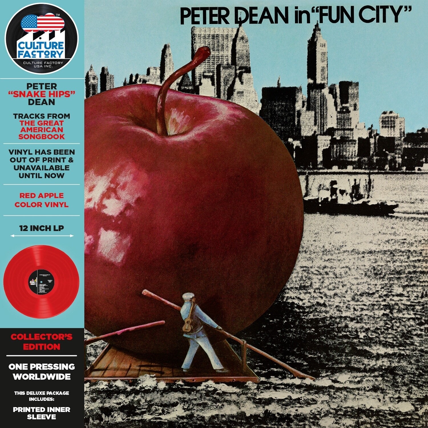 Peter Dean in Fun City (Red Vinyl)