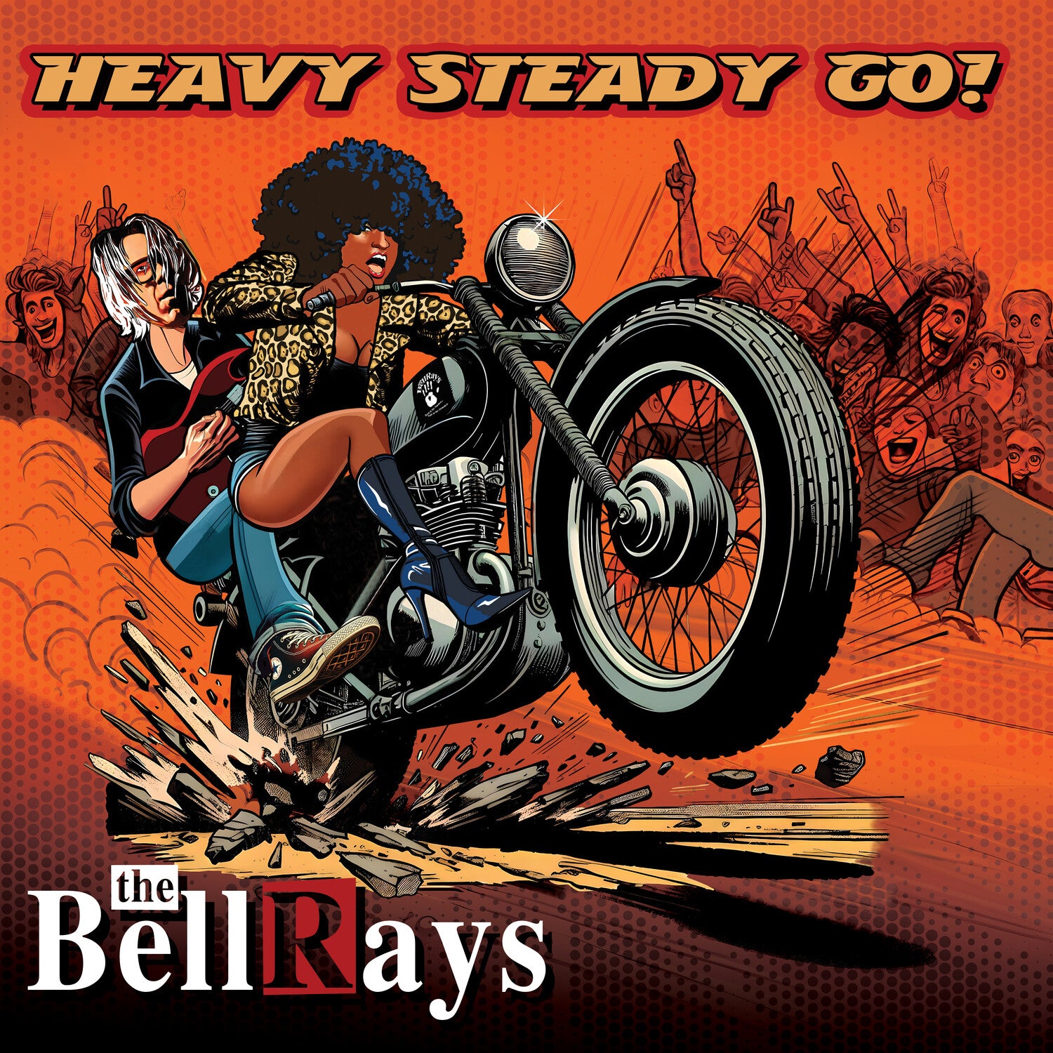 Bellrays - Heavy Steady Go! (CD)